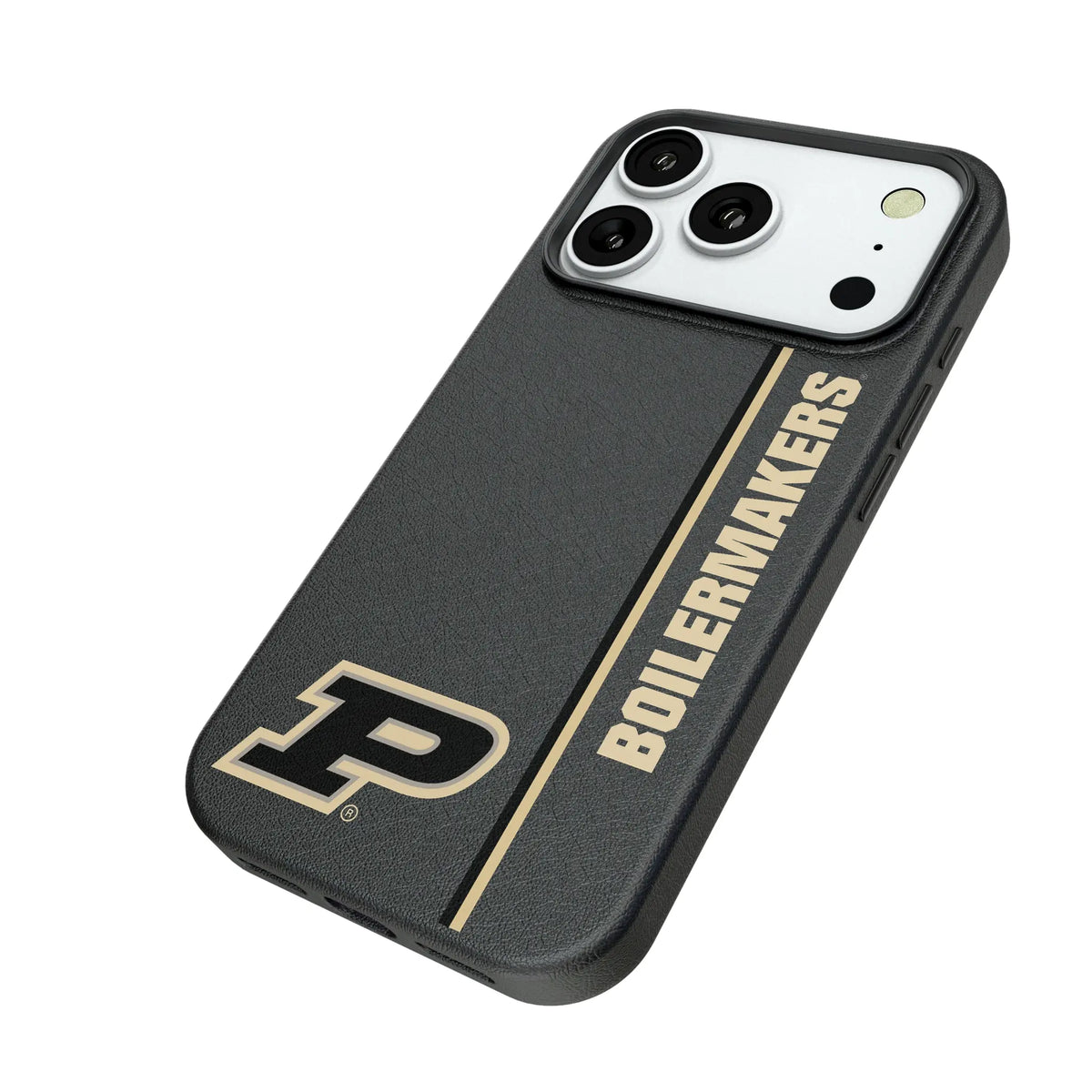 Purdue University Boilermakers Sidebar iPhone MagSafe Compatible Phone Case for Apple iPhone - Isometric View#Device_iPhone 18 Pro