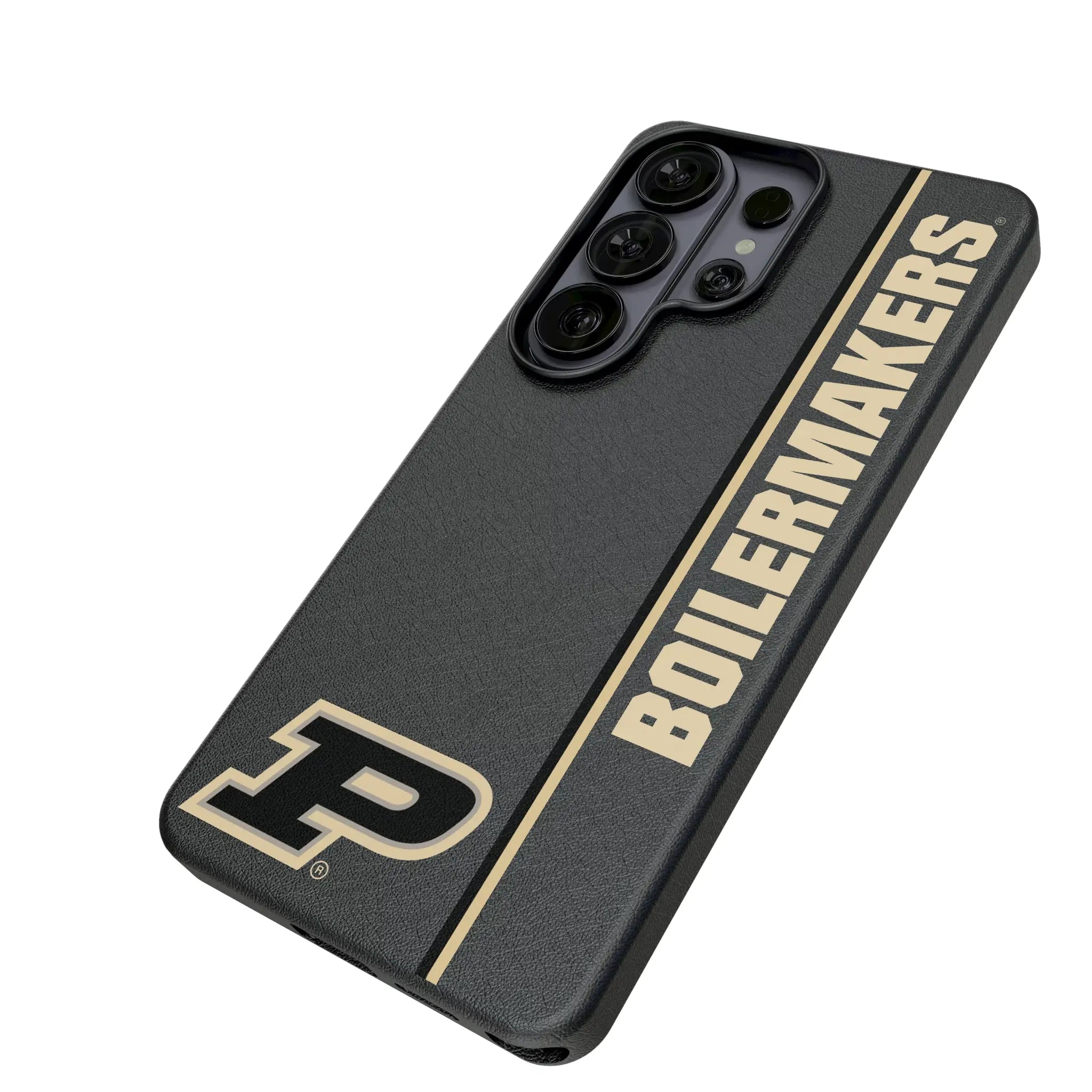 Purdue University Boilermakers Sidebar Galaxy MagSafe Compatible Phone Case for Samsung Galaxy - Isometric View#Device_Galaxy S26 Ultra