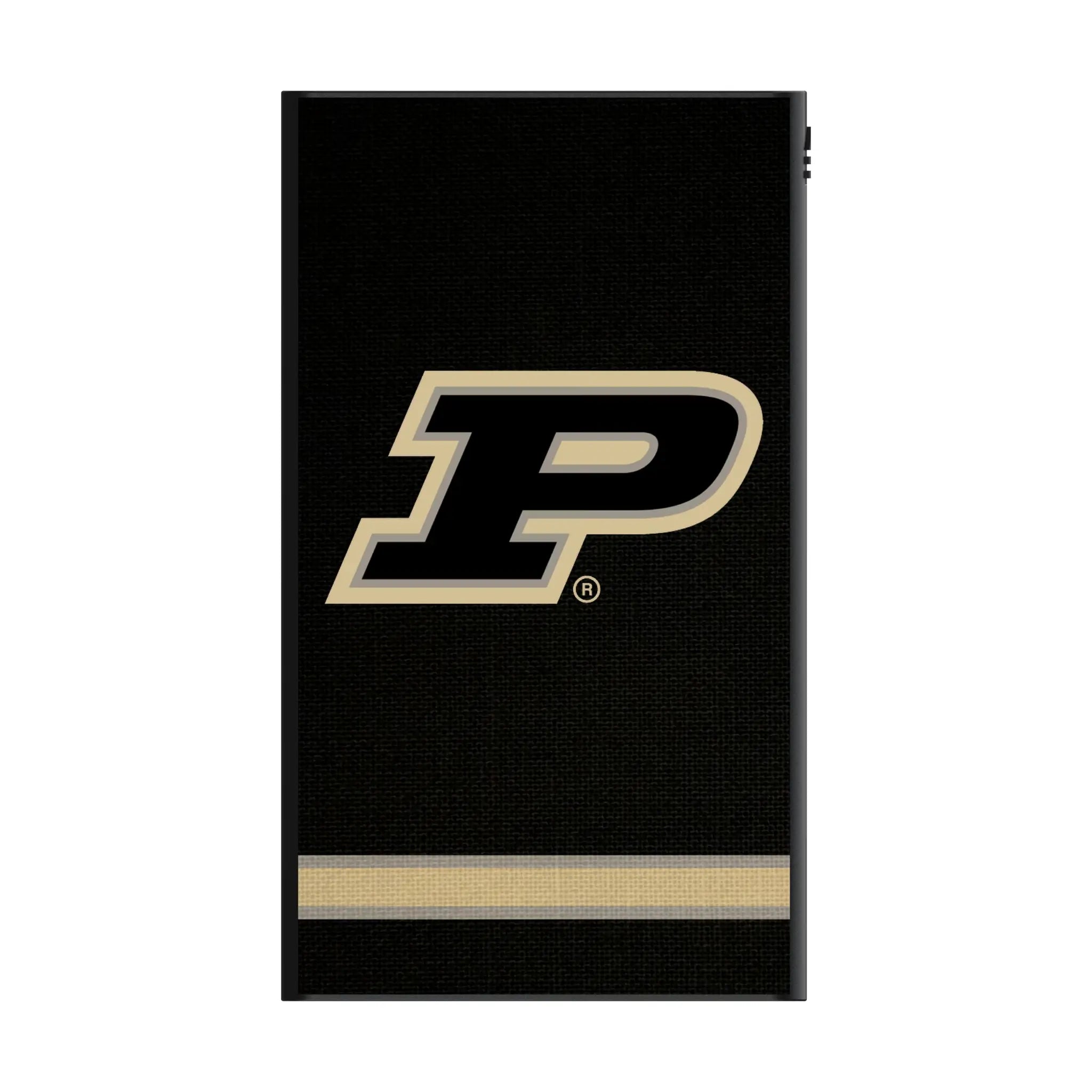 Purdue University Boilermakers Stripe 5000mAh Flat Power Bank