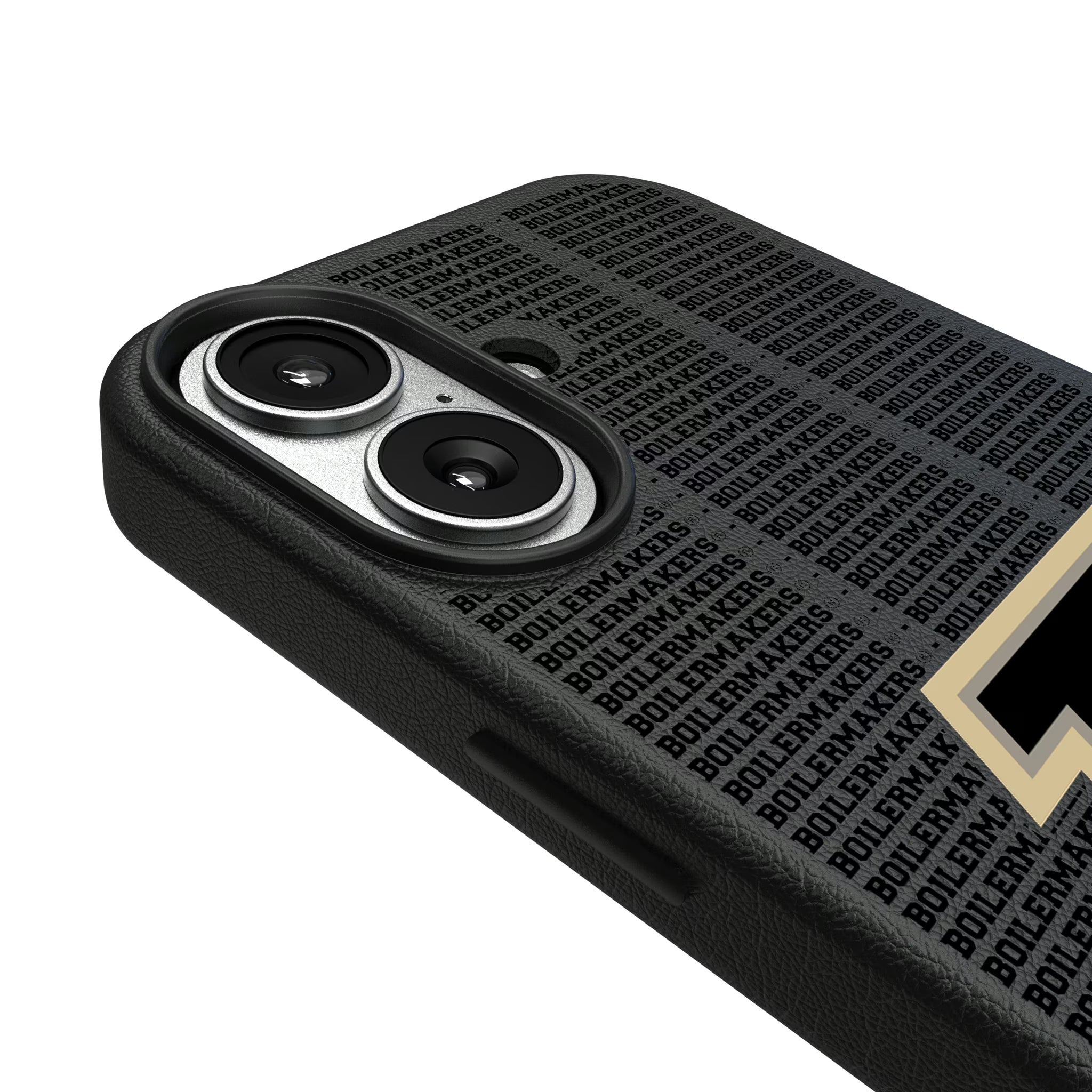 Purdue University Boilermakers Text Backdrop iPhone MagSafe Compatible Phone Case for Apple iPhone - Detail#Device_iPhone 17