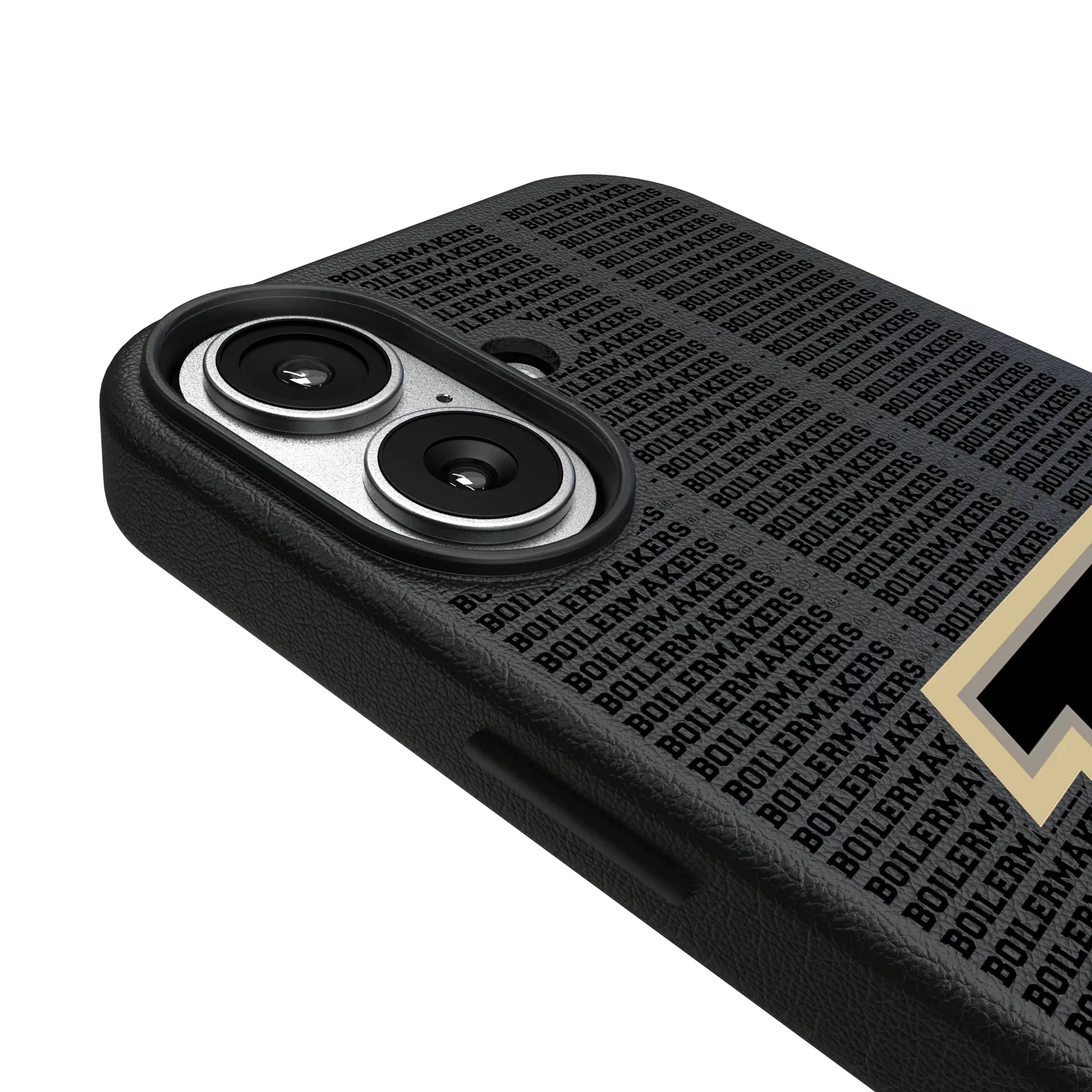 Purdue University Boilermakers Text Backdrop iPhone MagSafe Compatible Phone Case for Apple iPhone - Detail#Device_iPhone 17
