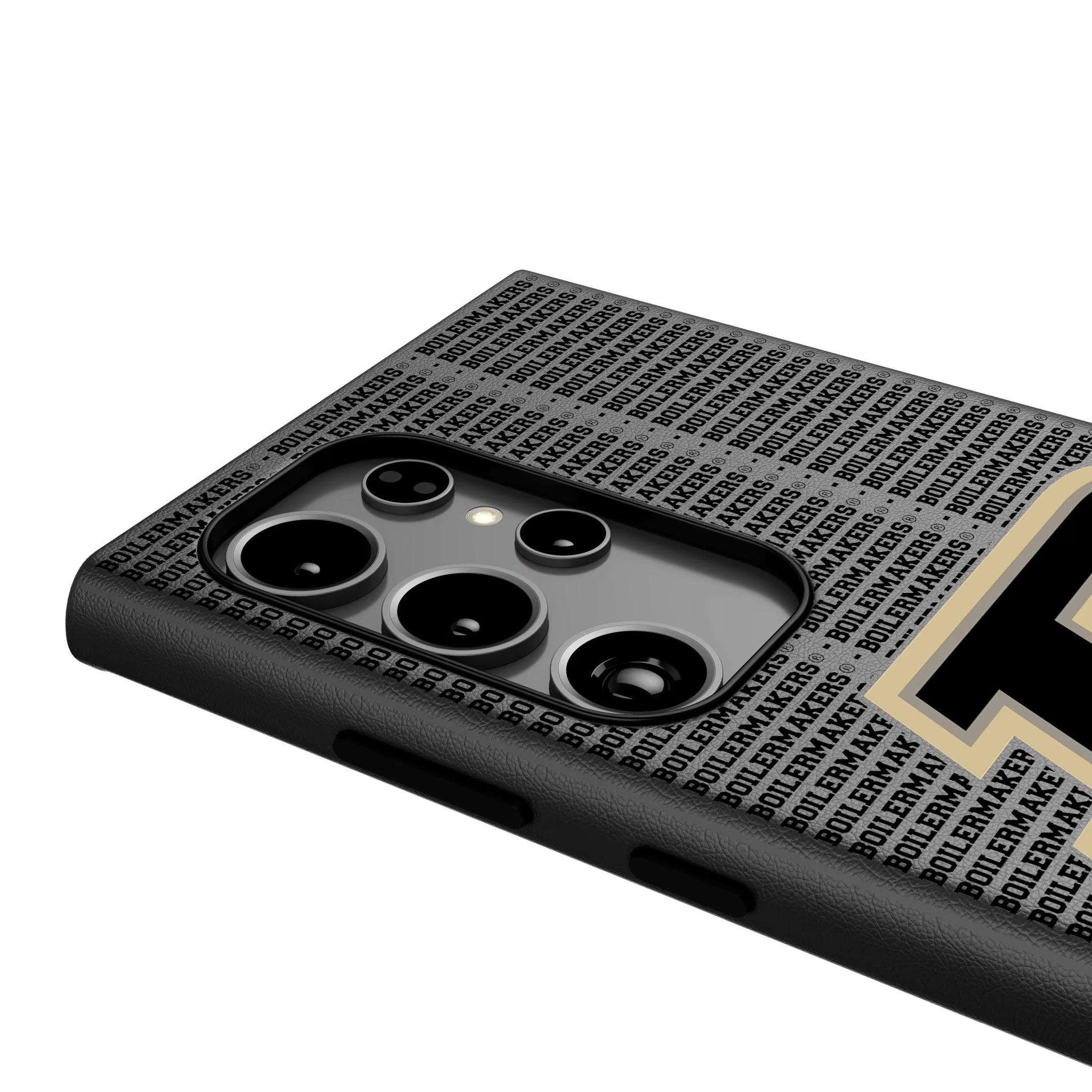 Purdue University Boilermakers Text Backdrop Galaxy MagSafe Compatible Phone Case for Samsung Galaxy - Detail