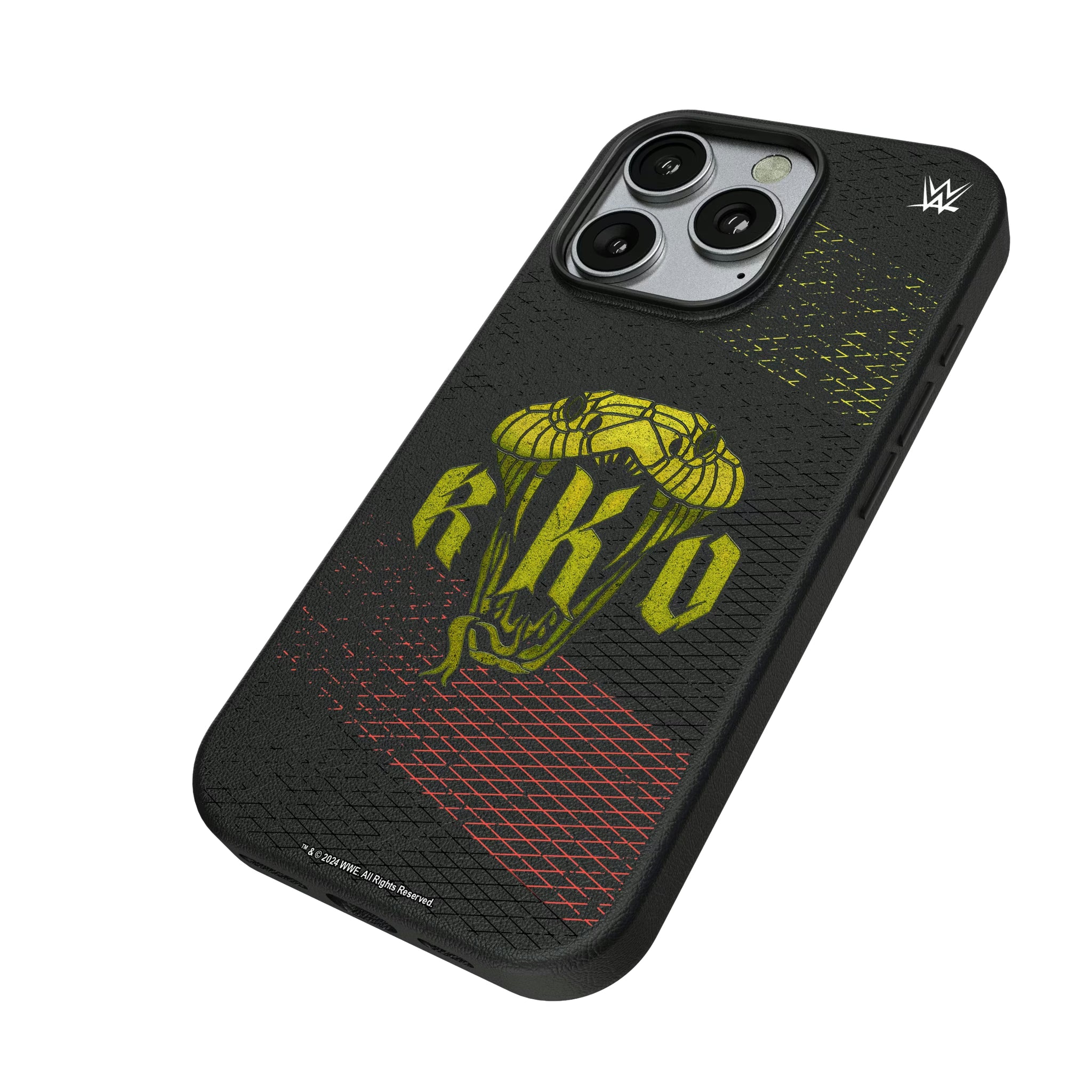 Randy Orton Steel iPhone MagSafe Compatible Phone Case for Apple iPhone - Isometric View