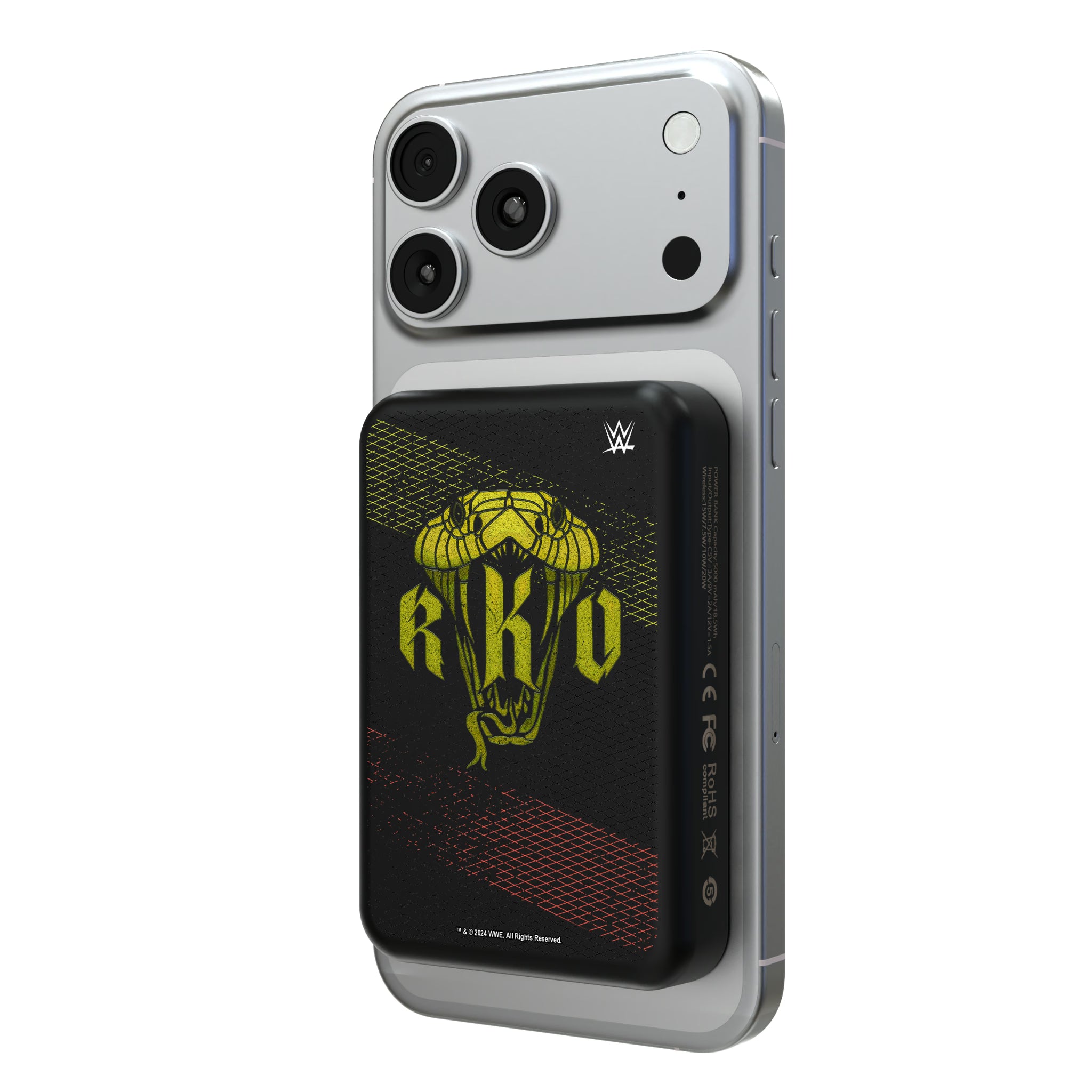 Randy Orton Steel Wireless Mag Power Bank
