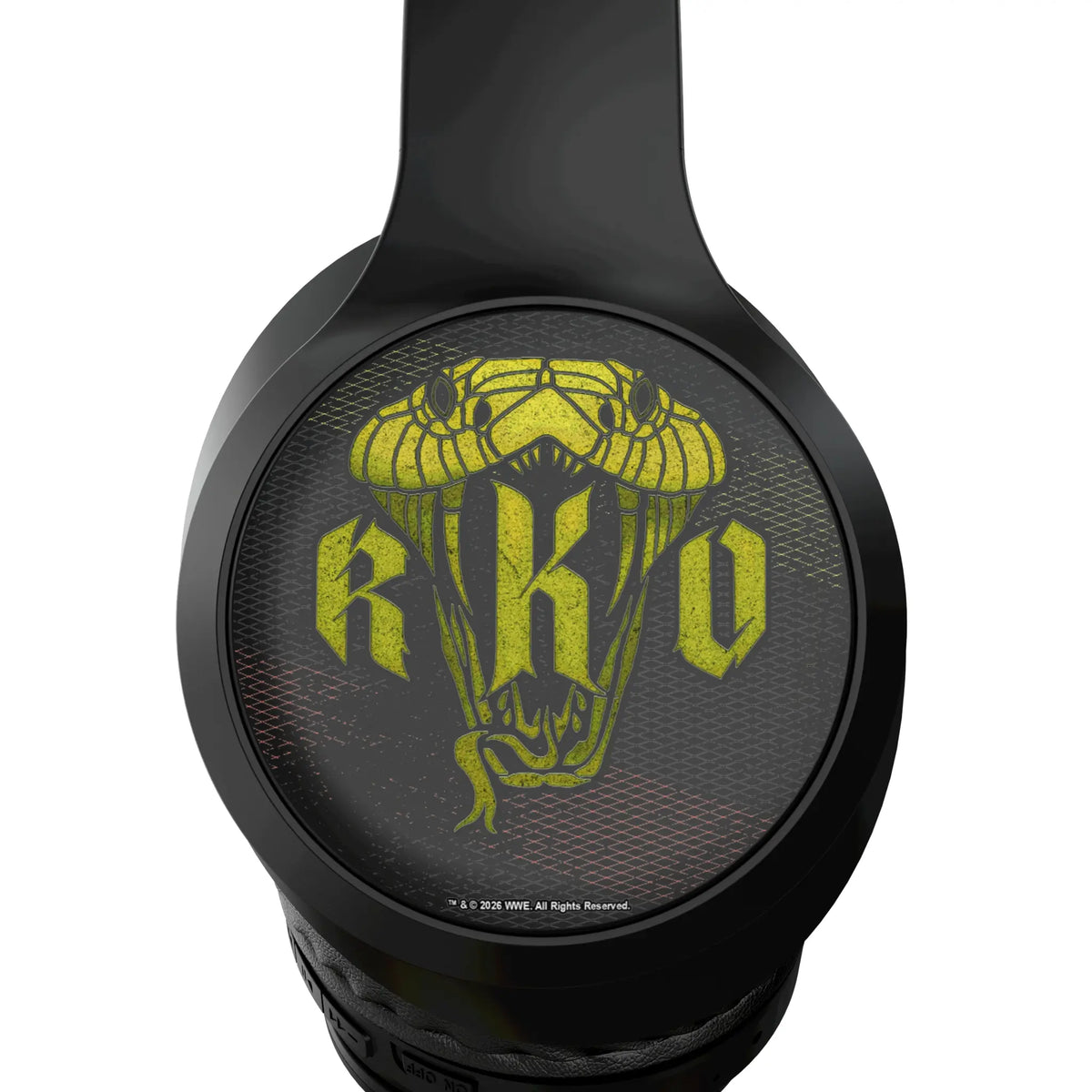 Randy Orton Steel Wireless Over-Ear Headphones With Case - Detail