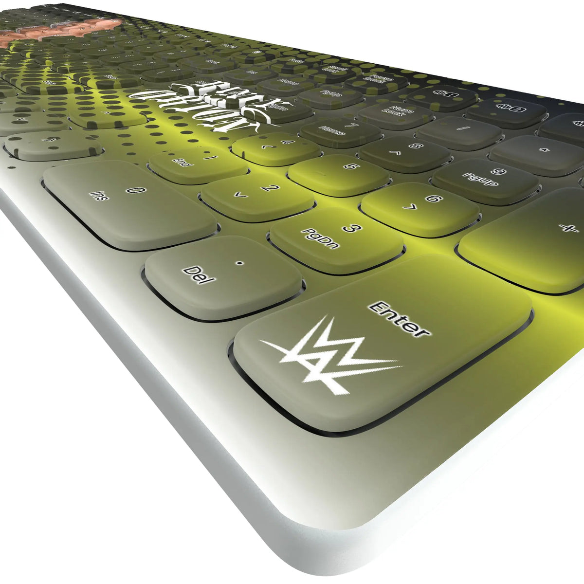 Randy Orton Superstar KKB605 Curved Wireless Keyboard - Detail