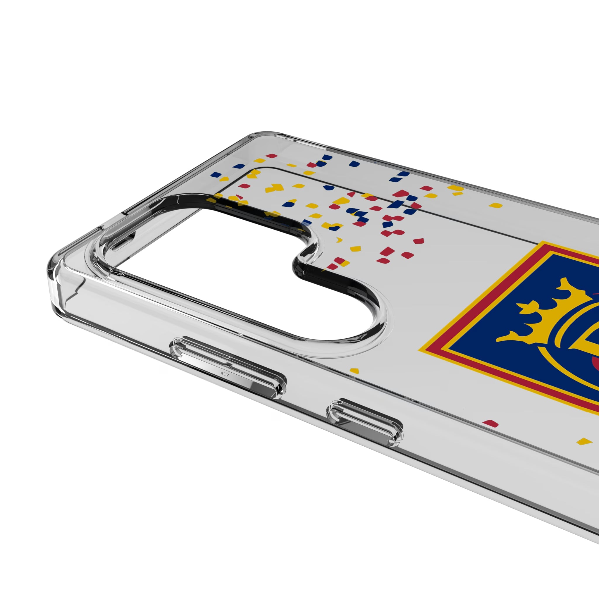 Real Salt Lake Confetti Galaxy Clear Phone Case for Samsung Galaxy - Detail