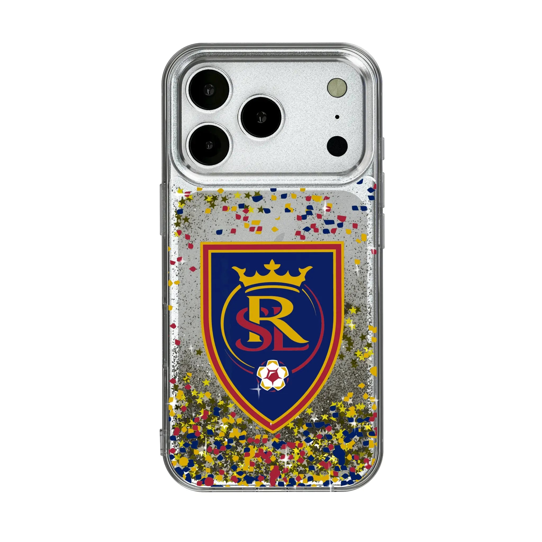 Real Salt Lake Confetti iPhone Glitter Phone Case for Apple iPhone