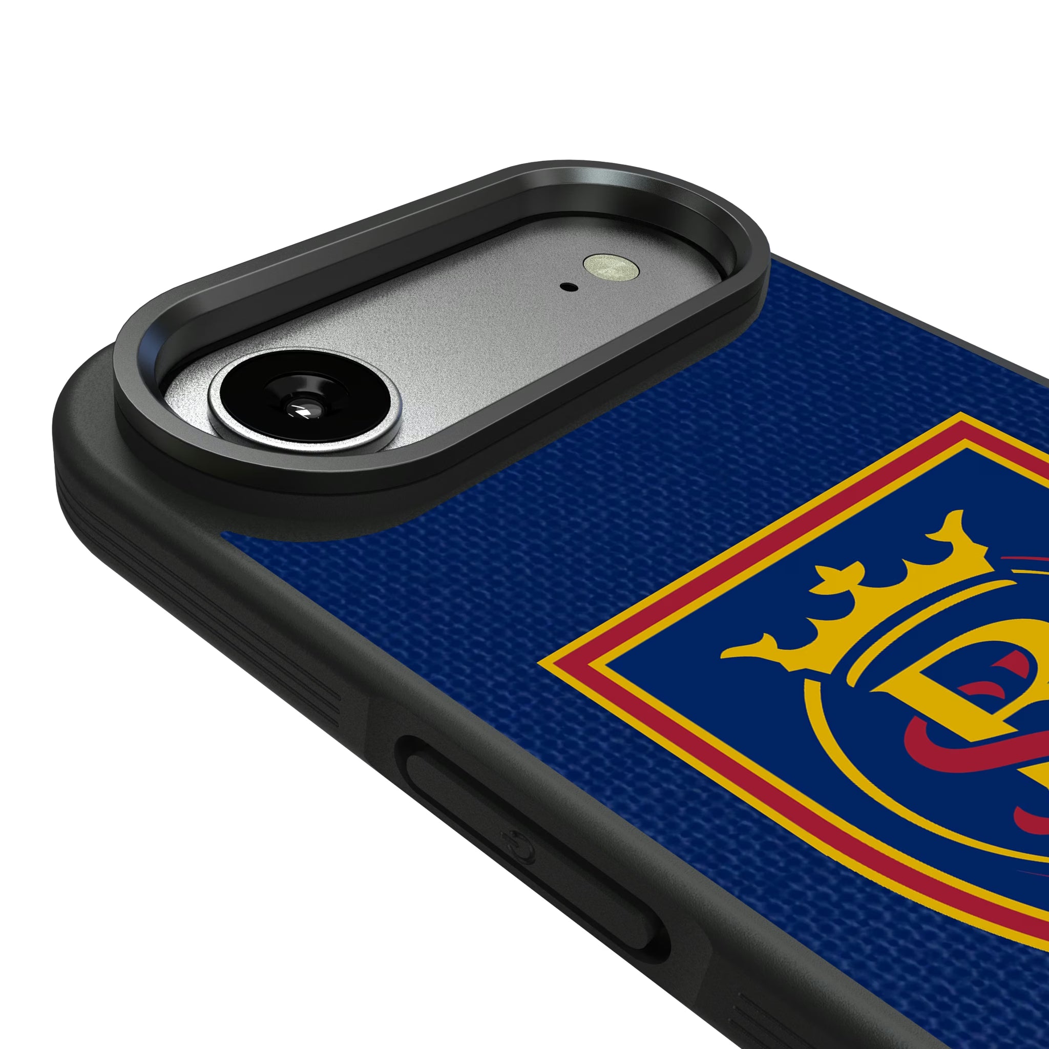 Real Salt Lake Diagonal Stripe iPhone Bump Phone Case for Apple iPhone - Detail#Device_iPhone Air