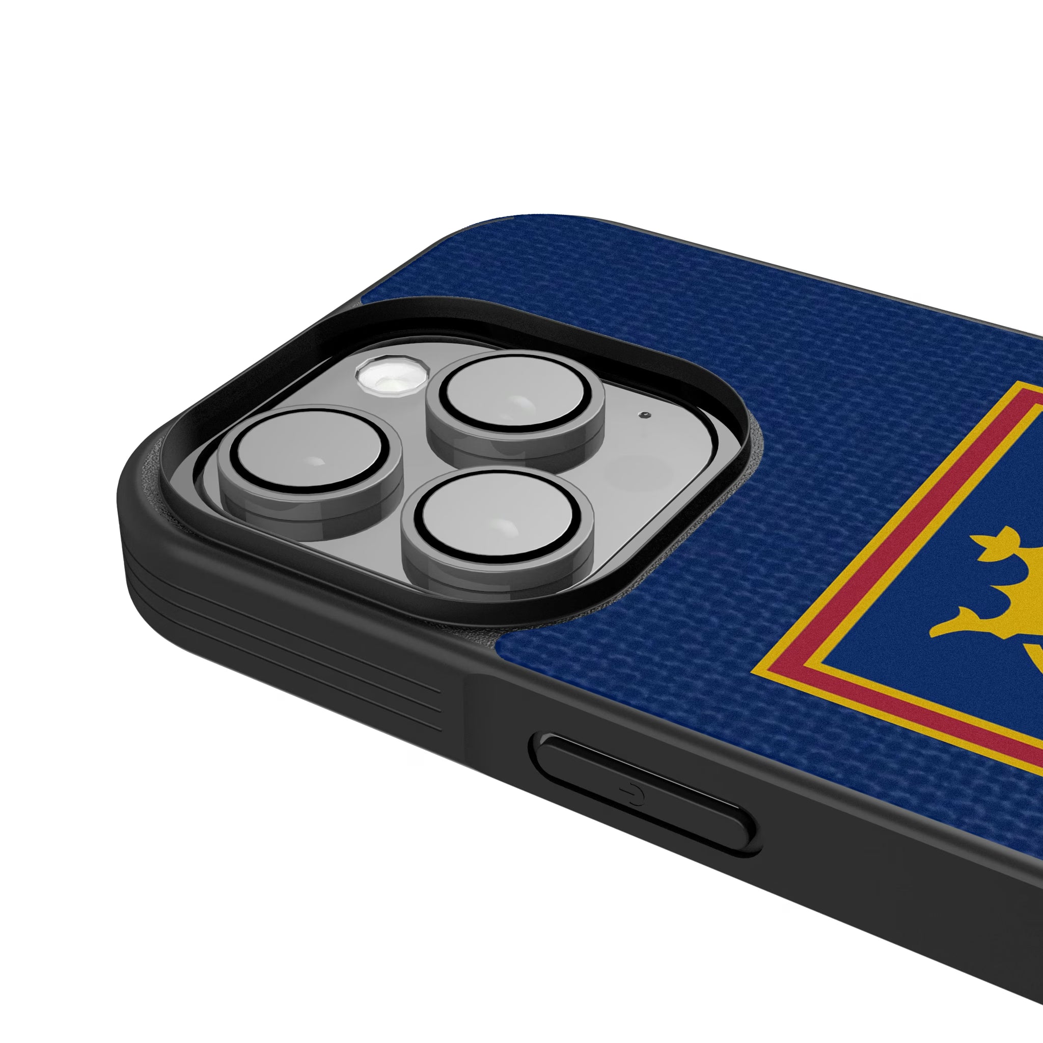 Real Salt Lake Diagonal Stripe iPhone Bump Phone Case for Apple iPhone - Detail