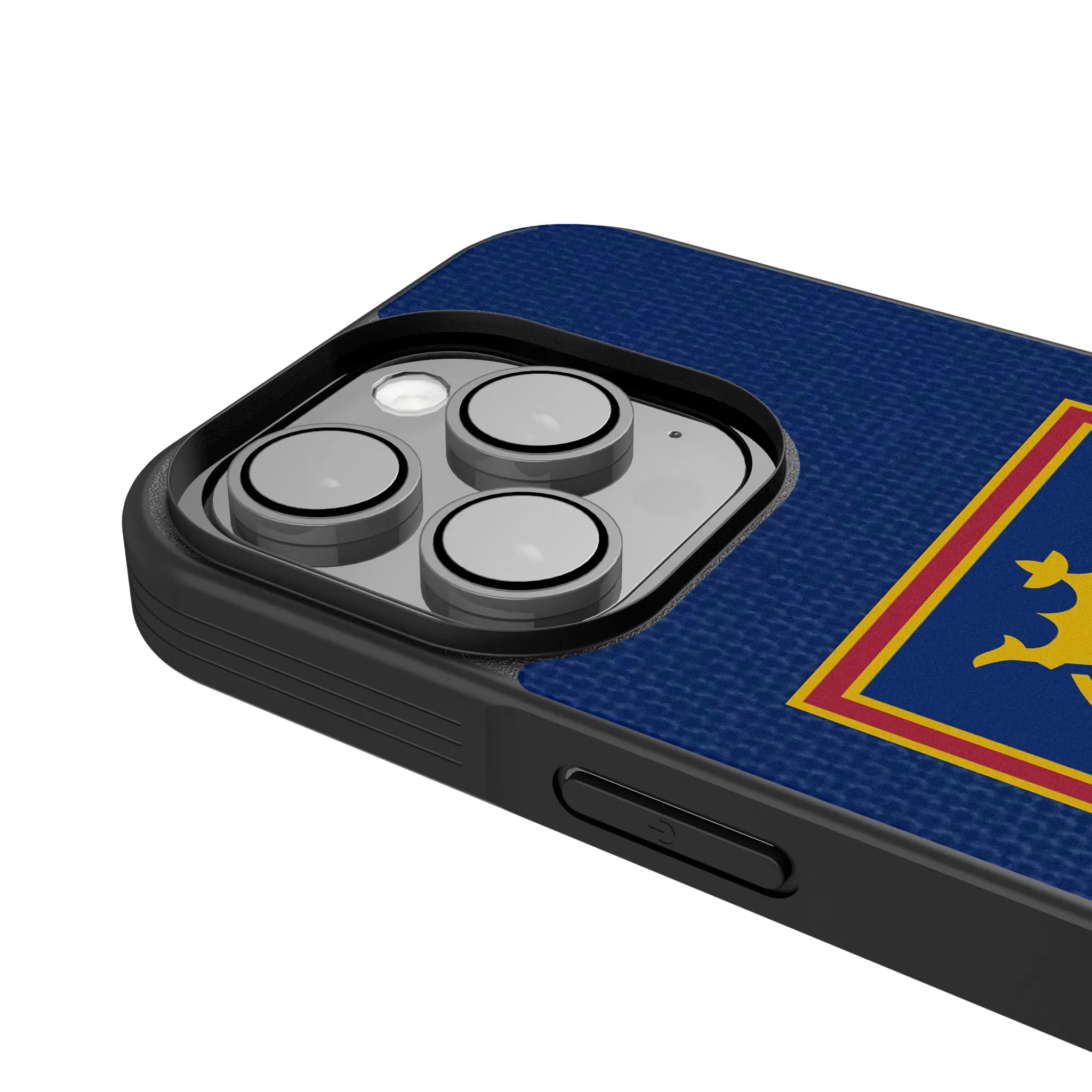 Real Salt Lake Diagonal Stripe iPhone Bump Phone Case for Apple iPhone - Detail