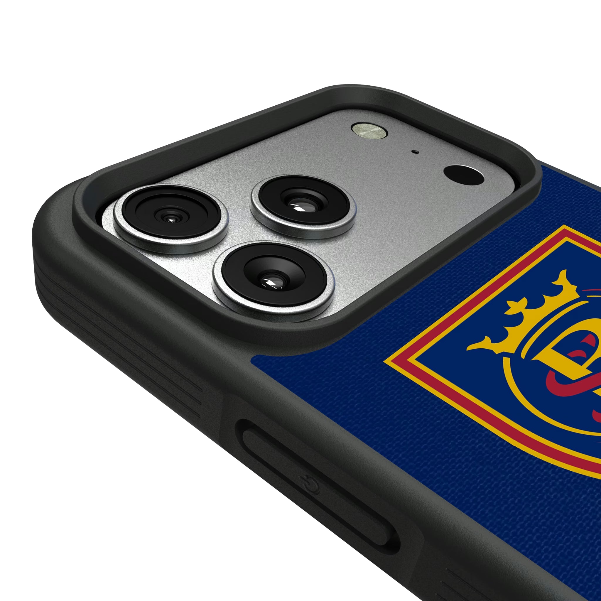 Real Salt Lake Endzone Solid iPhone Bump Phone Case for Apple iPhone - Detail#Device_iPhone 17 Pro Max