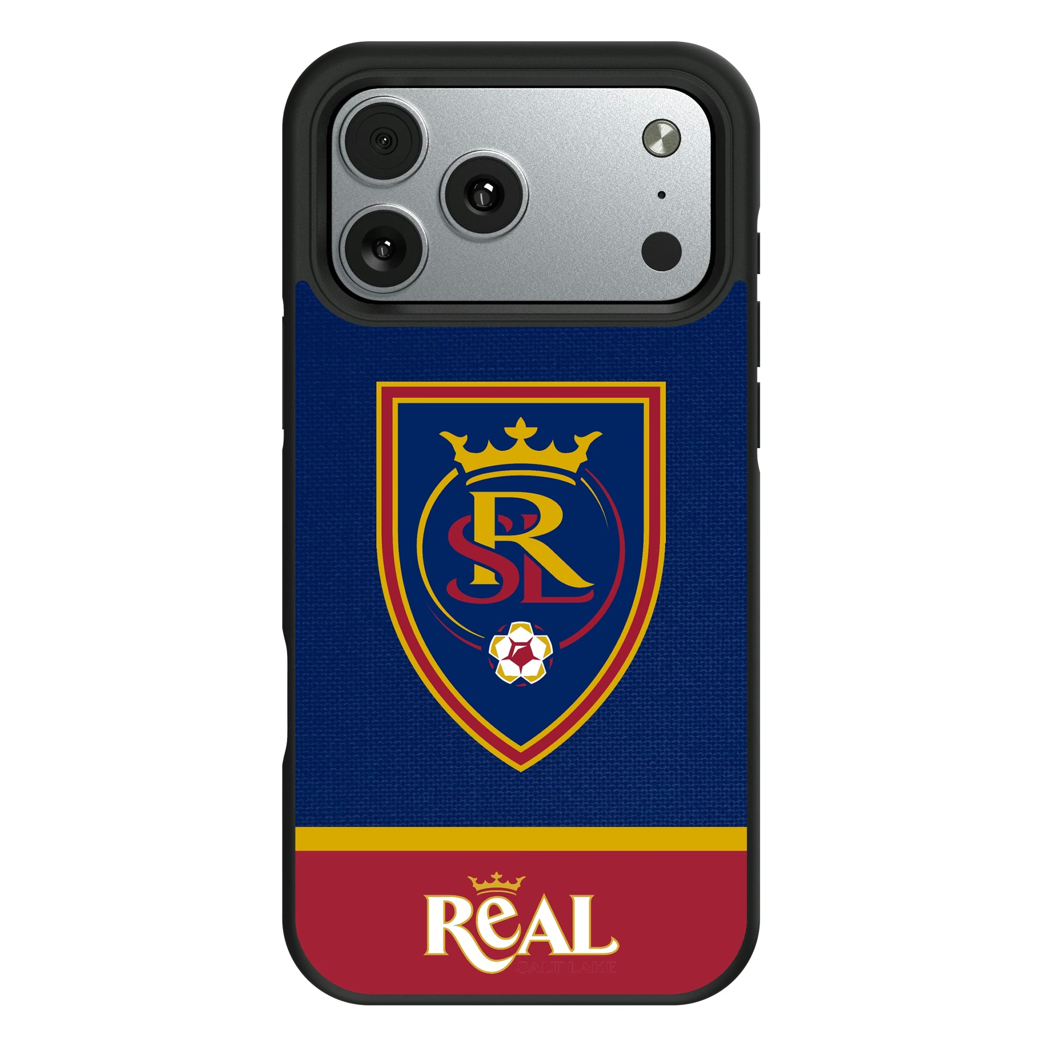 Real Salt Lake Endzone Solid iPhone Bump Phone Case for Apple iPhone#Device_iPhone 17 Pro Max