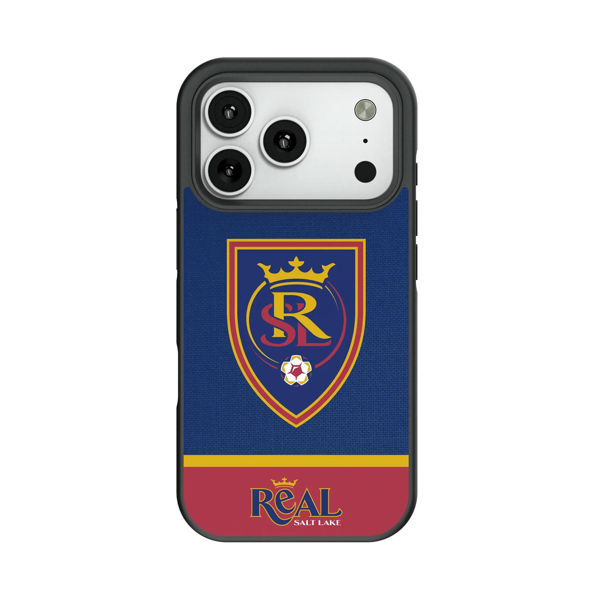 Real Salt Lake Endzone Solid Bump Phone Case for Apple iPhone