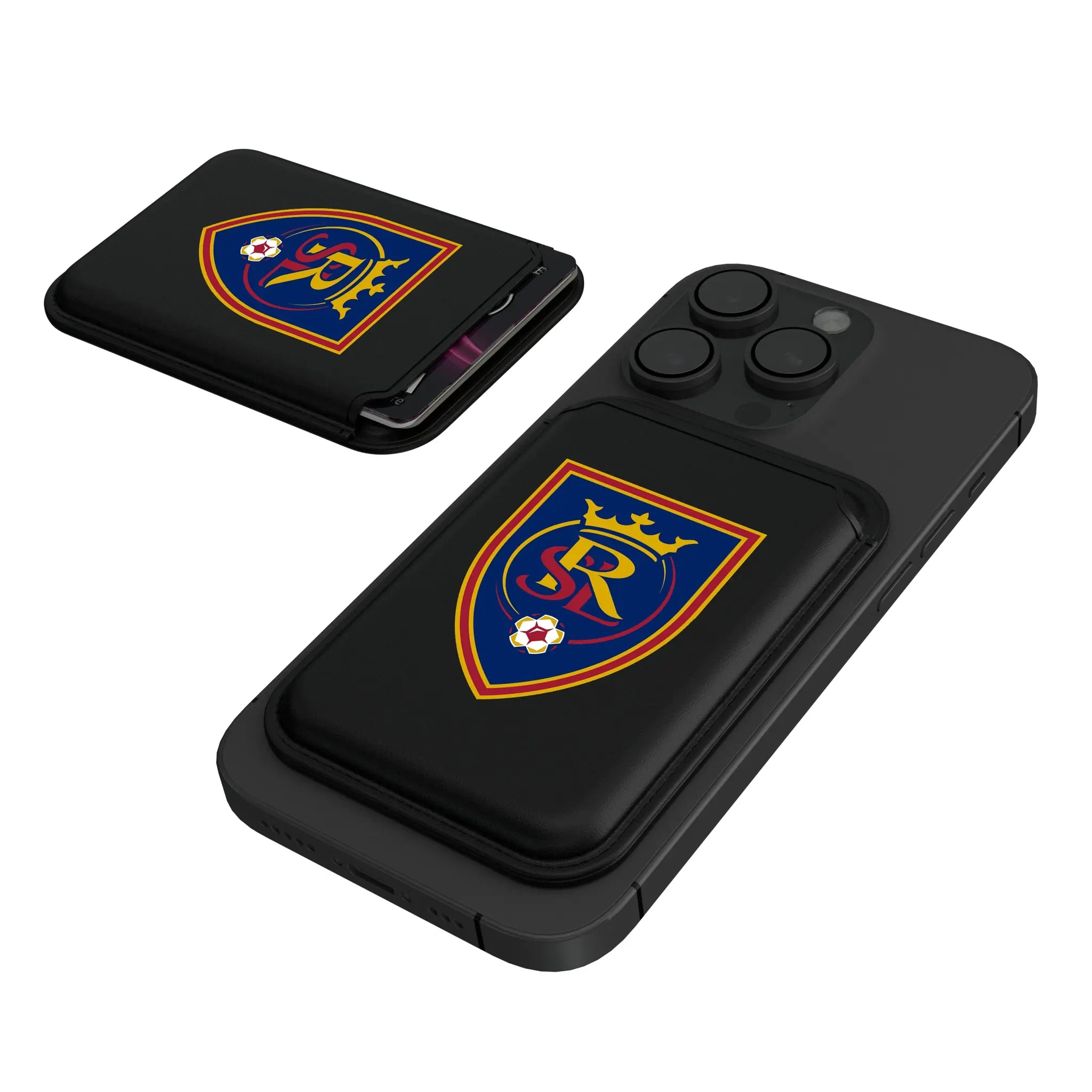Real Salt Lake Insignia Black Magnetic Credit Card Wallet