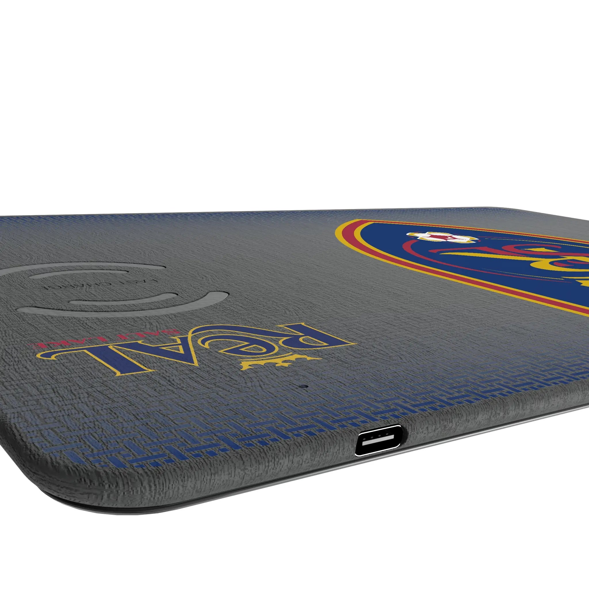 Real Salt Lake Linen 15-Watt Wireless Charger and Mouse Pad