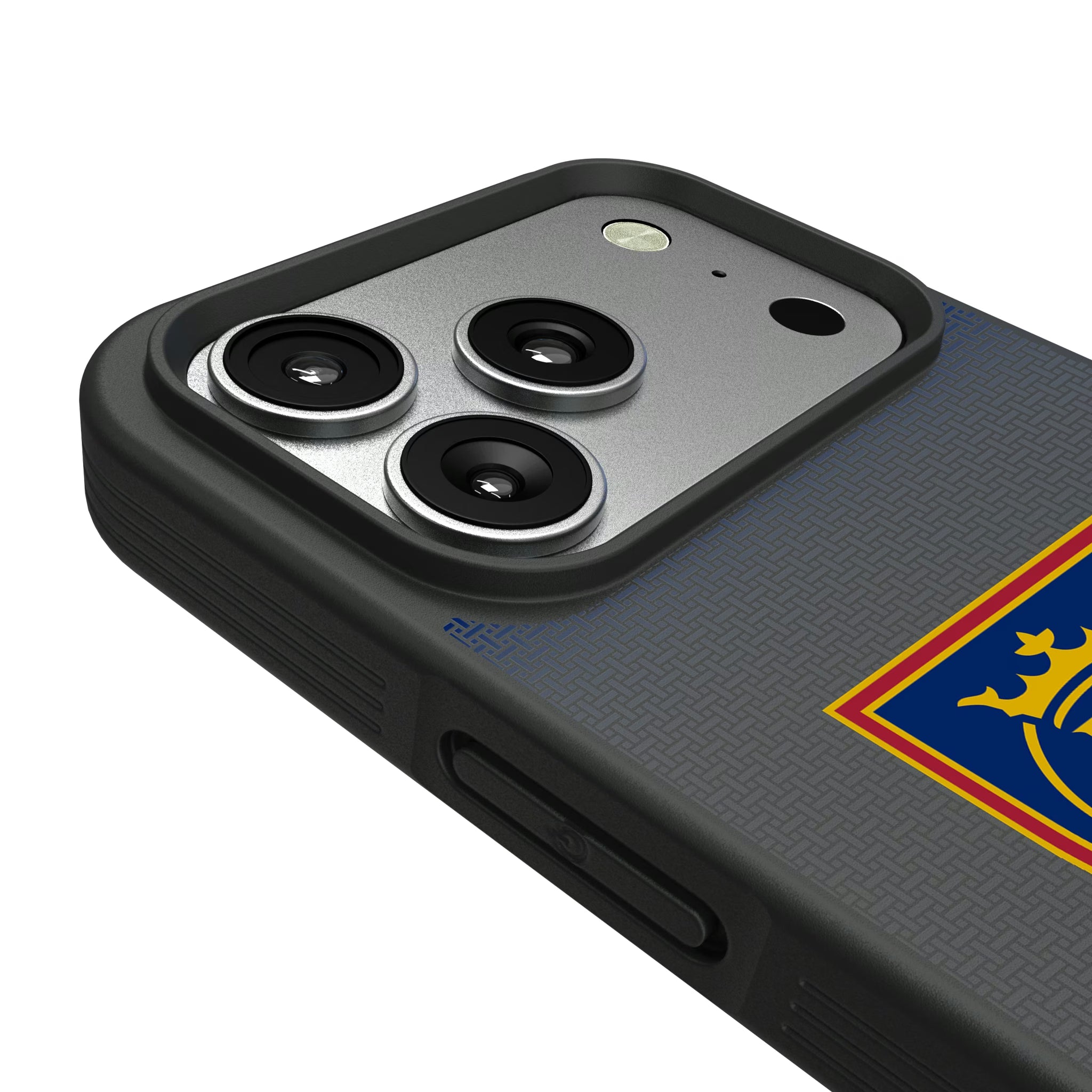 Real Salt Lake Linen iPhone Bump Phone Case for Apple iPhone - Detail#Device_iPhone 17 Pro