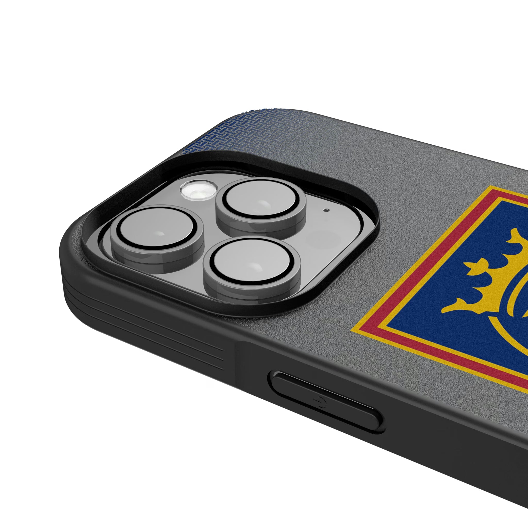 Real Salt Lake Linen iPhone Bump Phone Case for Apple iPhone - Detail