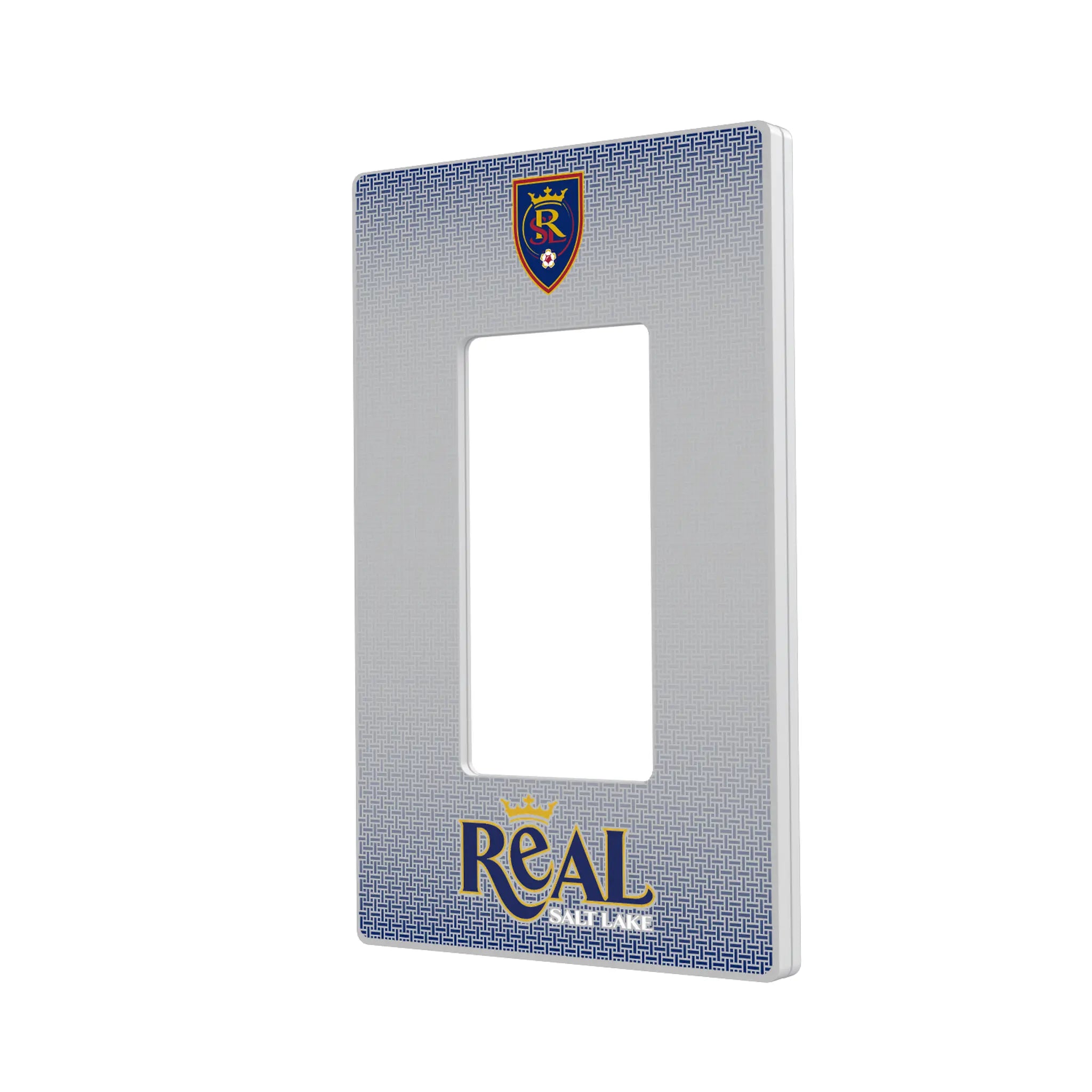 Real Salt Lake Linen Hidden-Screw Light Switch Plate#Style_Single Rocker