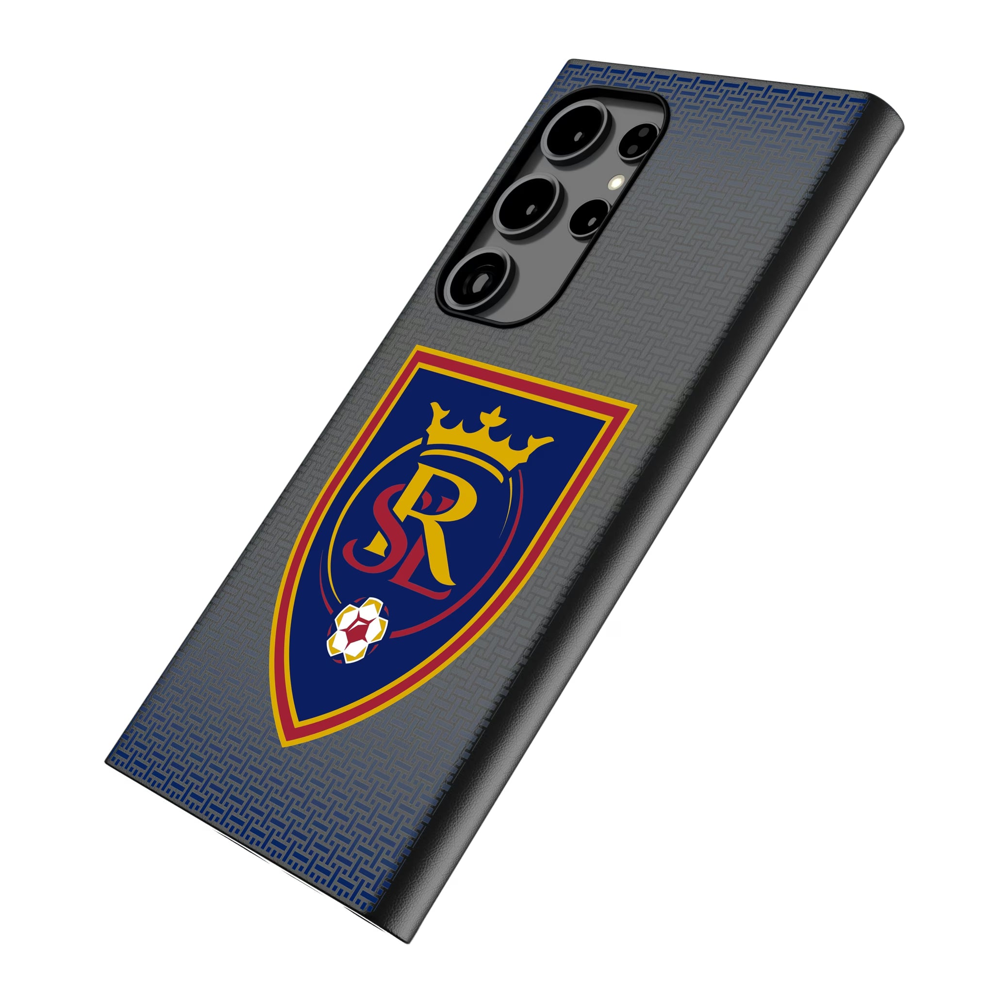 Real Salt Lake Linen Galaxy MagSafe Compatible Phone Case for Samsung Galaxy - Isometric View