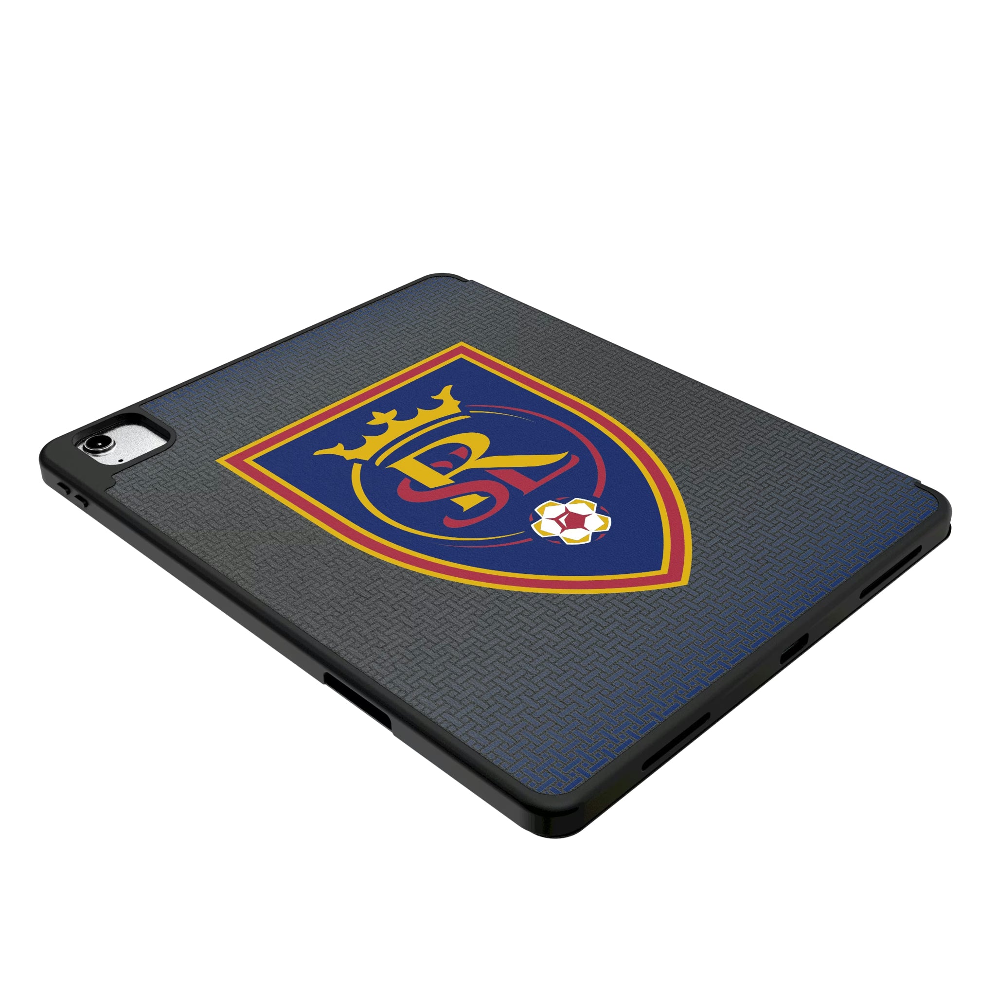 Real Salt Lake Linen iPad Tablet Case for Apple iPad - Isometric View