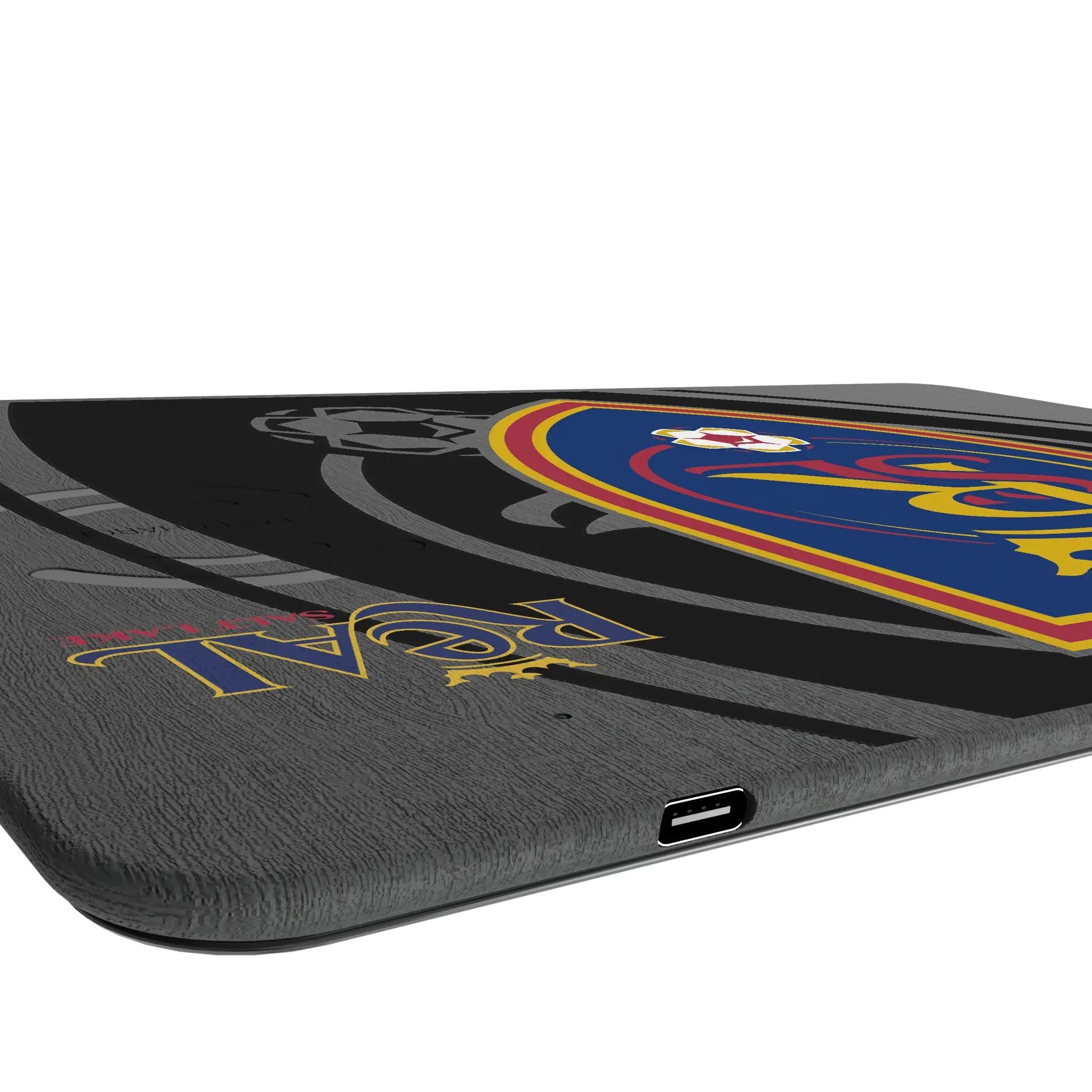 Real Salt Lake Monocolor Tilt 15-Watt Wireless Charger and Mouse Pad