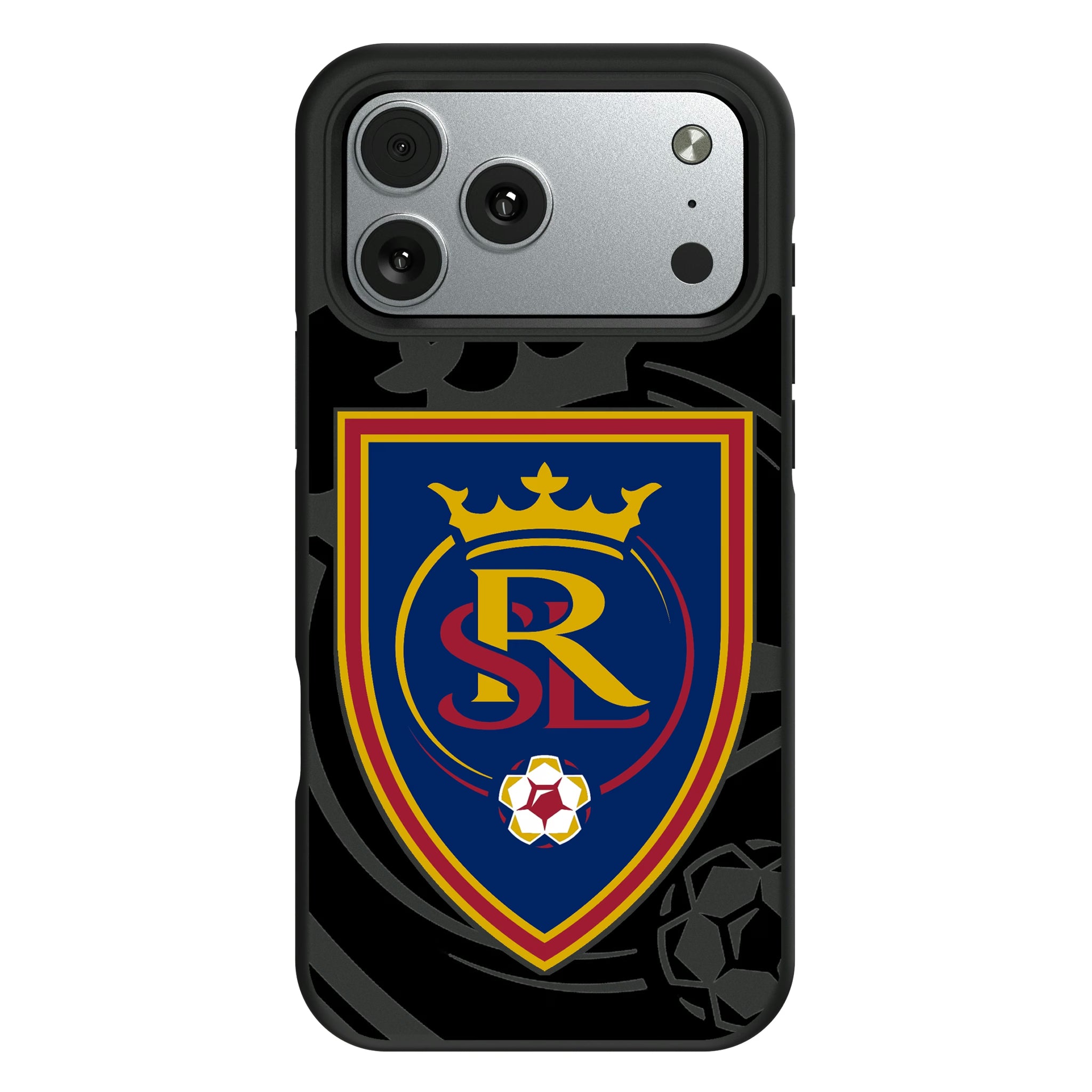 Real Salt Lake Monocolor Tilt iPhone Bump Phone Case for Apple iPhone#Device_iPhone 17 Pro Max