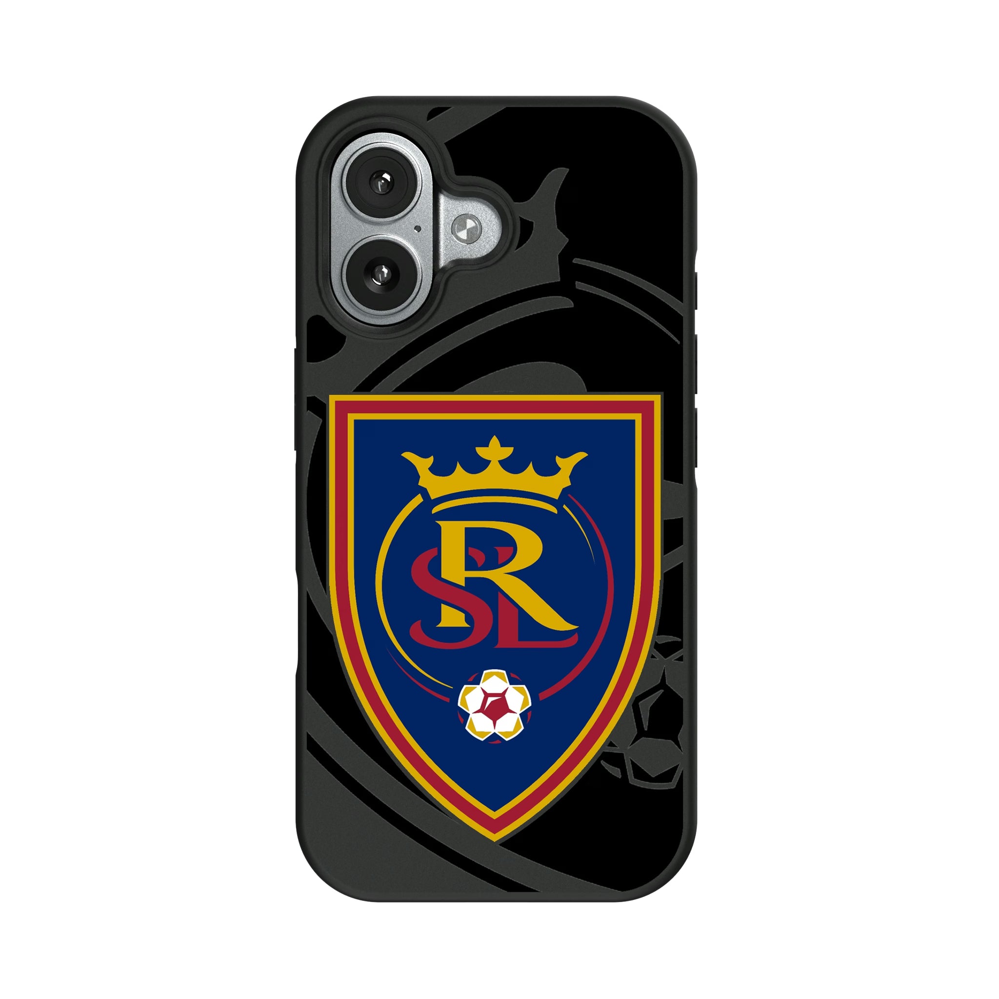 Real Salt Lake Monocolor Tilt iPhone Bump Phone Case for Apple iPhone#Device_iPhone 17