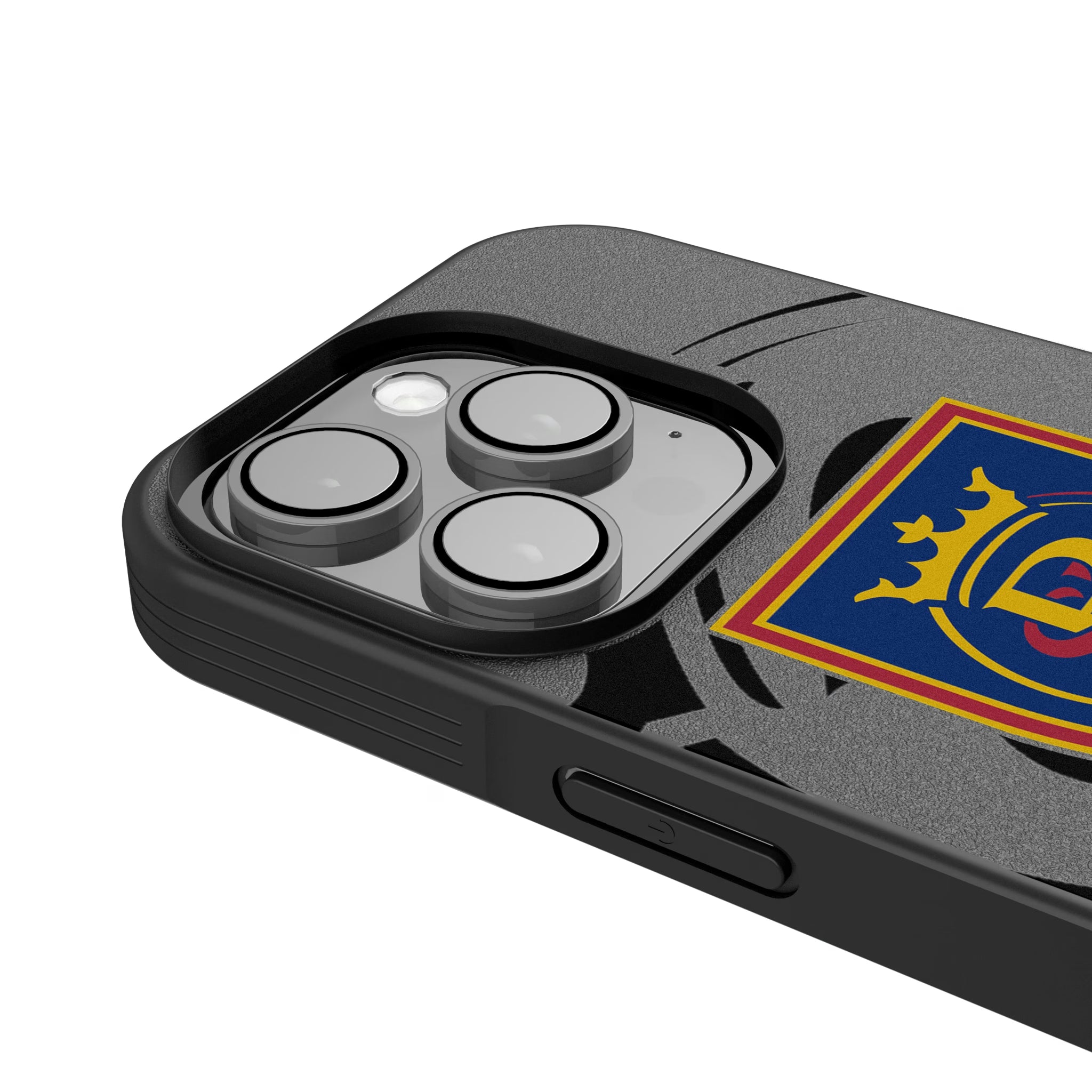 Real Salt Lake Monocolor Tilt iPhone Bump Phone Case for Apple iPhone - Detail