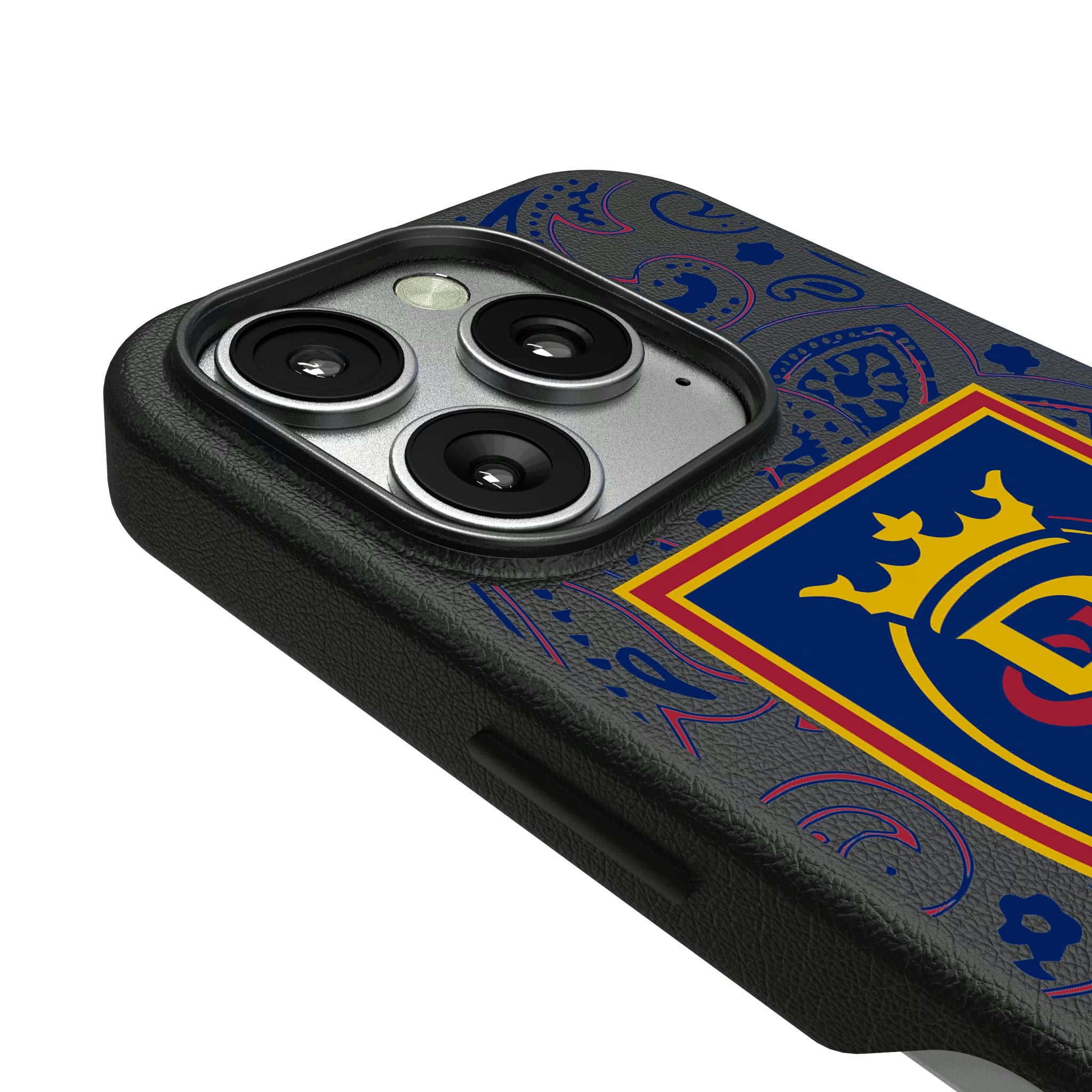 Real Salt Lake Paisley iPhone MagSafe Compatible Phone Case for Apple iPhone - Detail