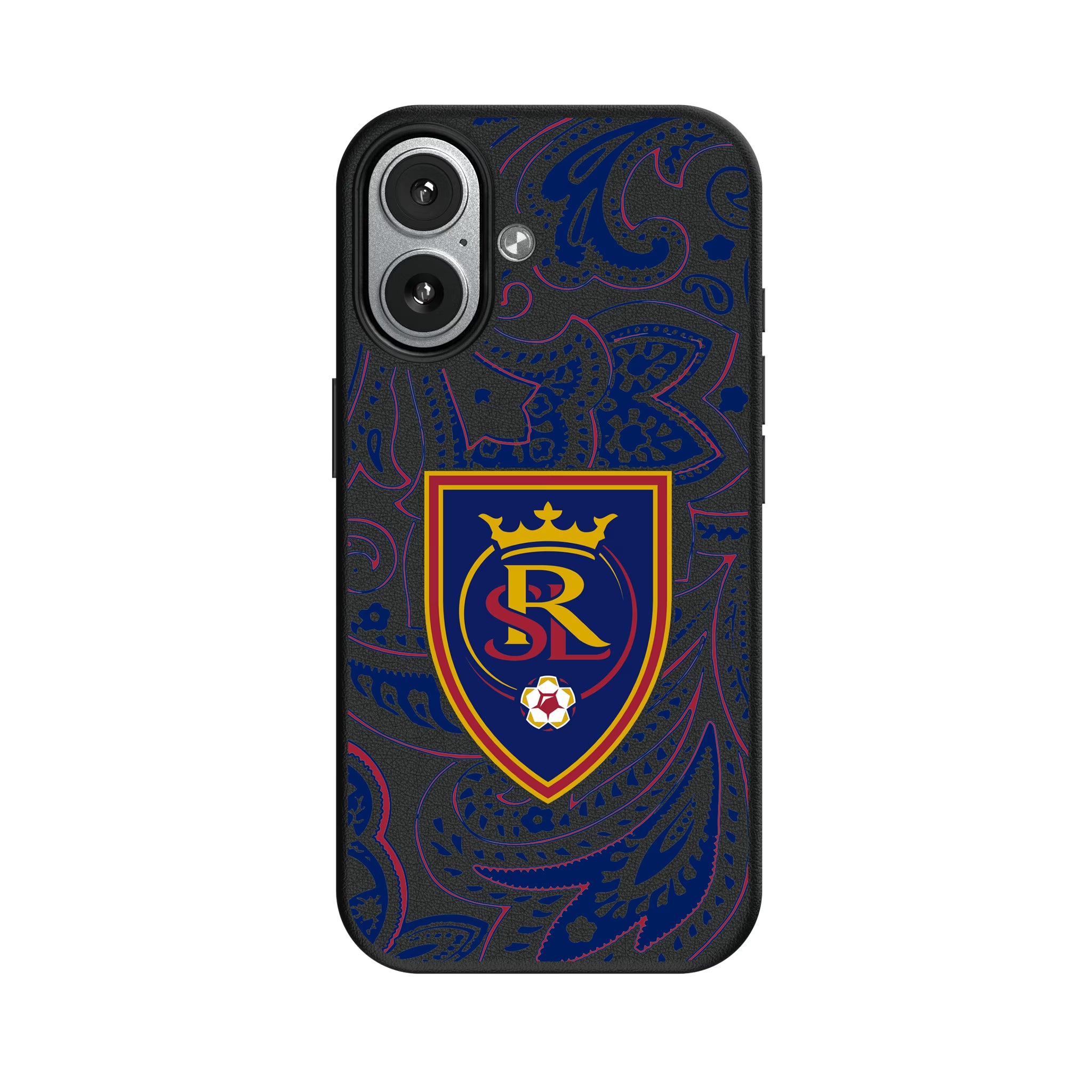 Real Salt Lake Paisley iPhone MagSafe Compatible Phone Case for Apple iPhone#Device_iPhone 17