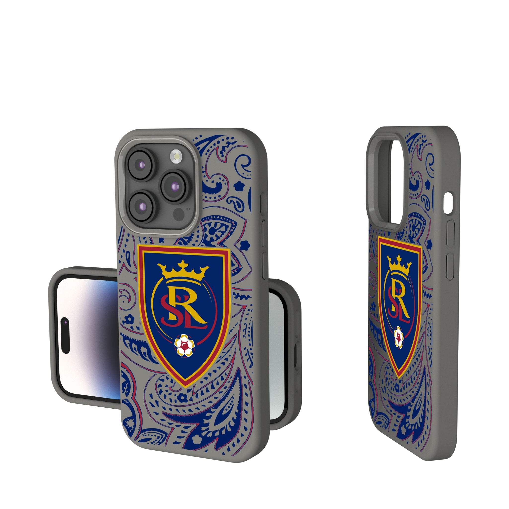 Real Salt Lake Paisley iPhone Soft Touch Phone Case for Apple iPhone