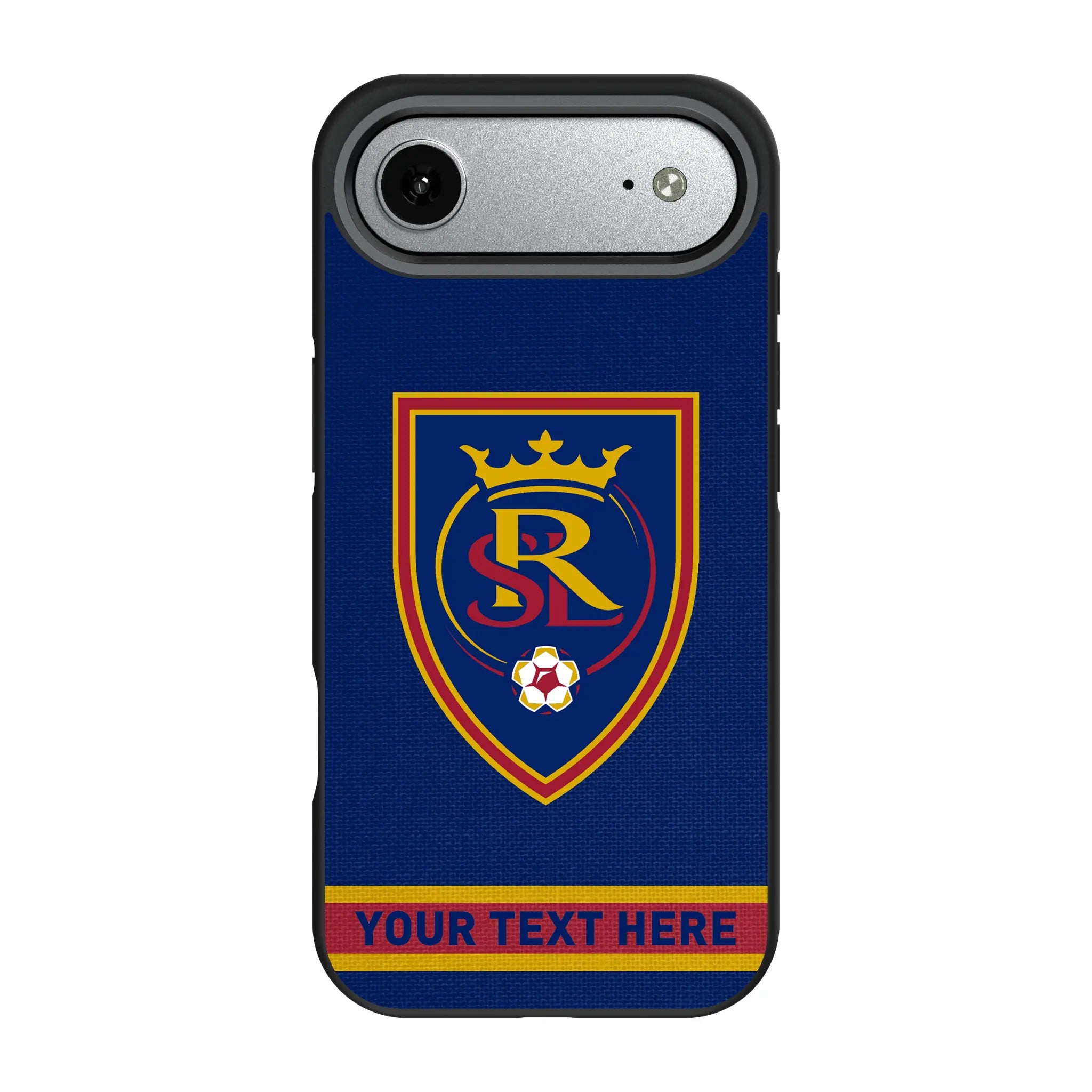Real Salt Lake Personalized Stripe iPhone Bump Phone Case for Apple iPhone#Device_iPhone Air