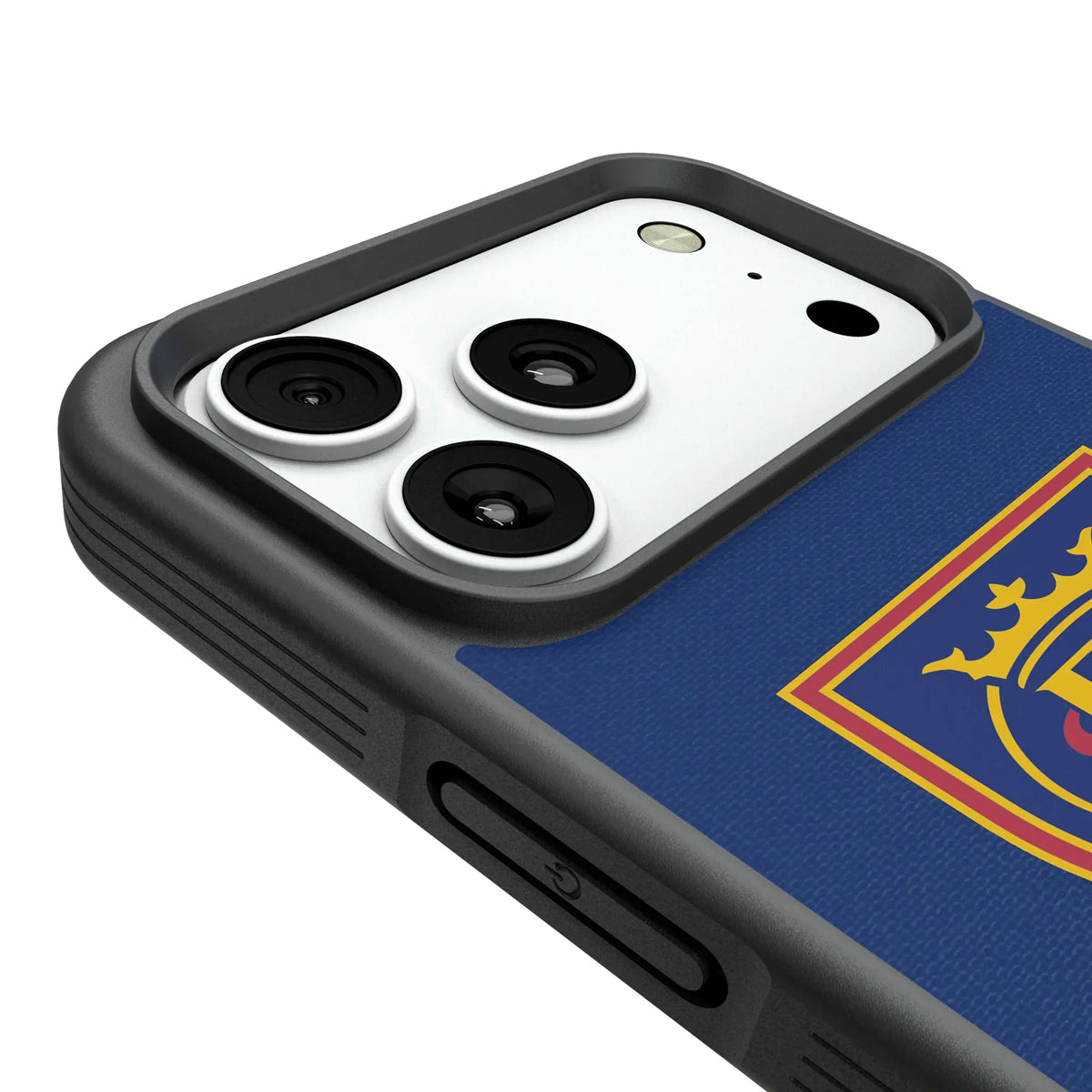 Real Salt Lake Personalized Stripe iPhone Bump Phone Case for Apple iPhone - Detail#Device_iPhone 18 Pro Max