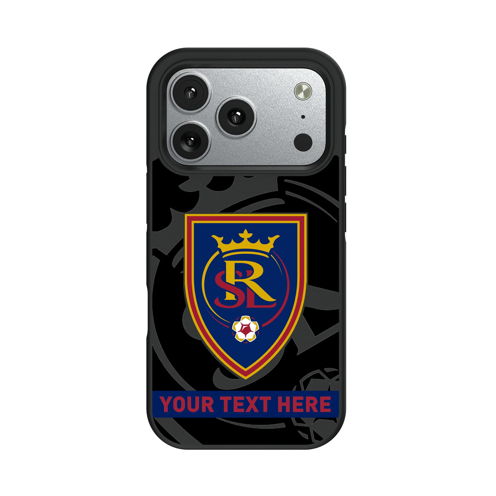Real Salt Lake Personalized Tilt iPhone Bump Phone Case for Apple iPhone#Device_iPhone 17 Pro