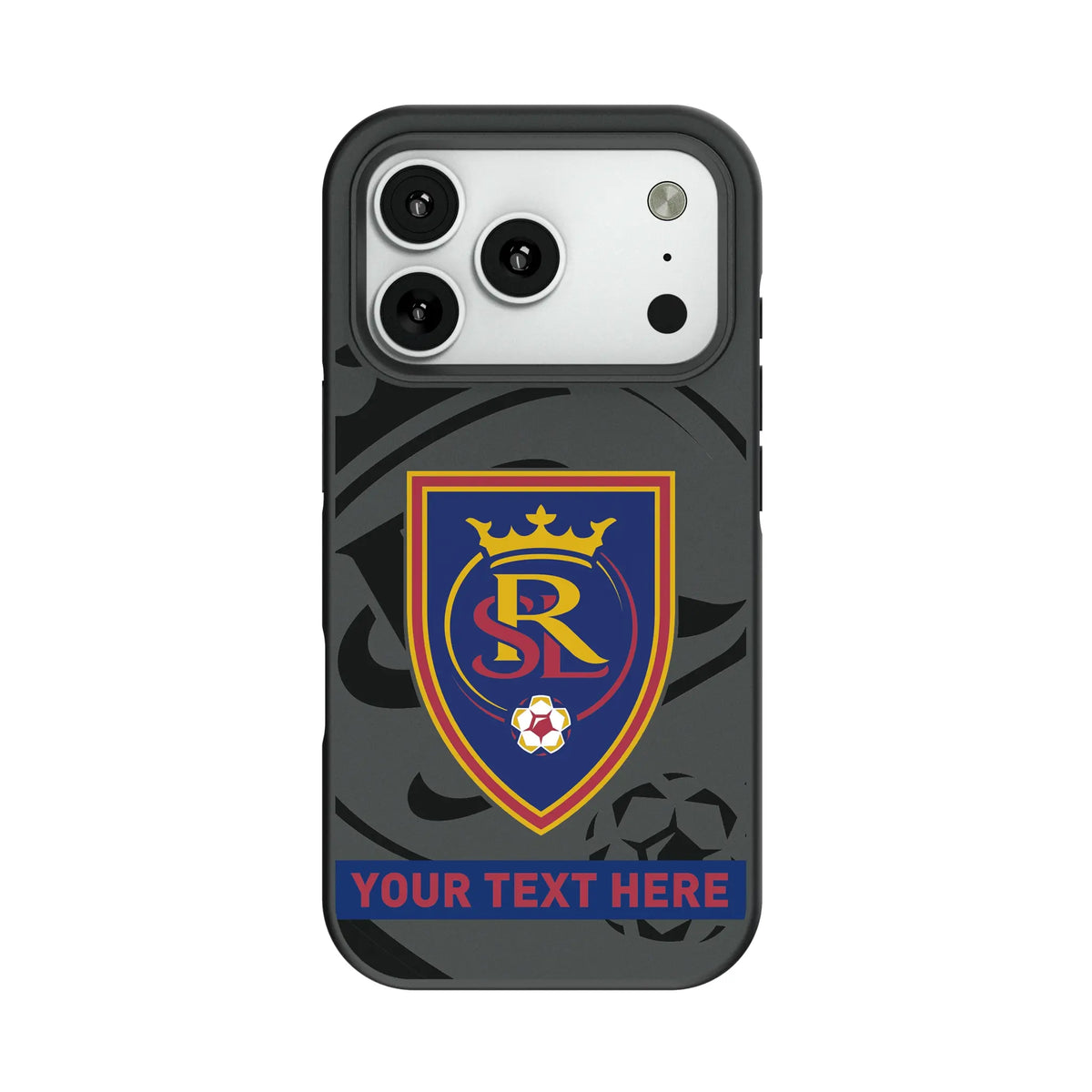 Real Salt Lake Personalized Tilt Bump Phone Case for Apple iPhone