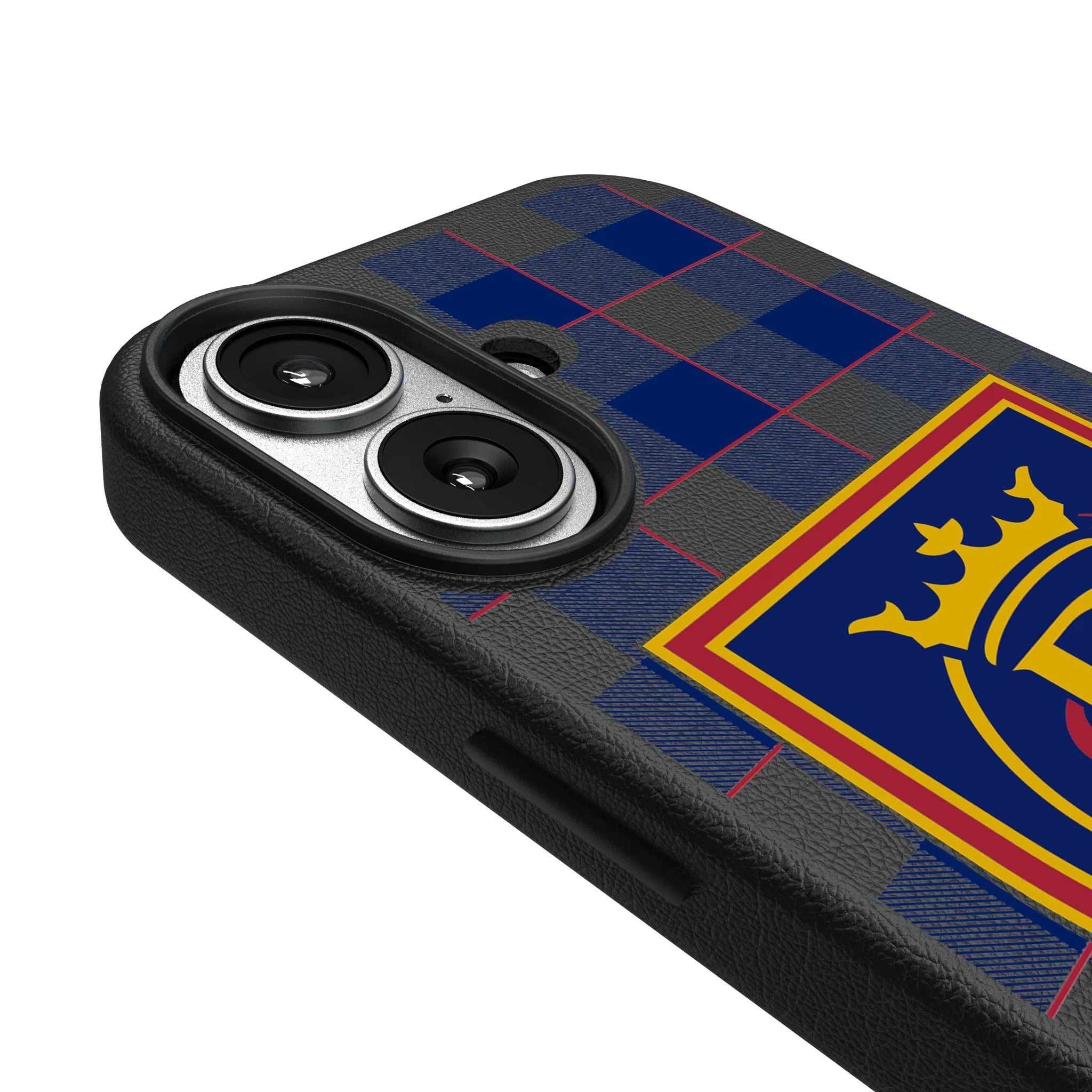 Real Salt Lake Plaid iPhone MagSafe Compatible Phone Case for Apple iPhone - Detail#Device_iPhone 17