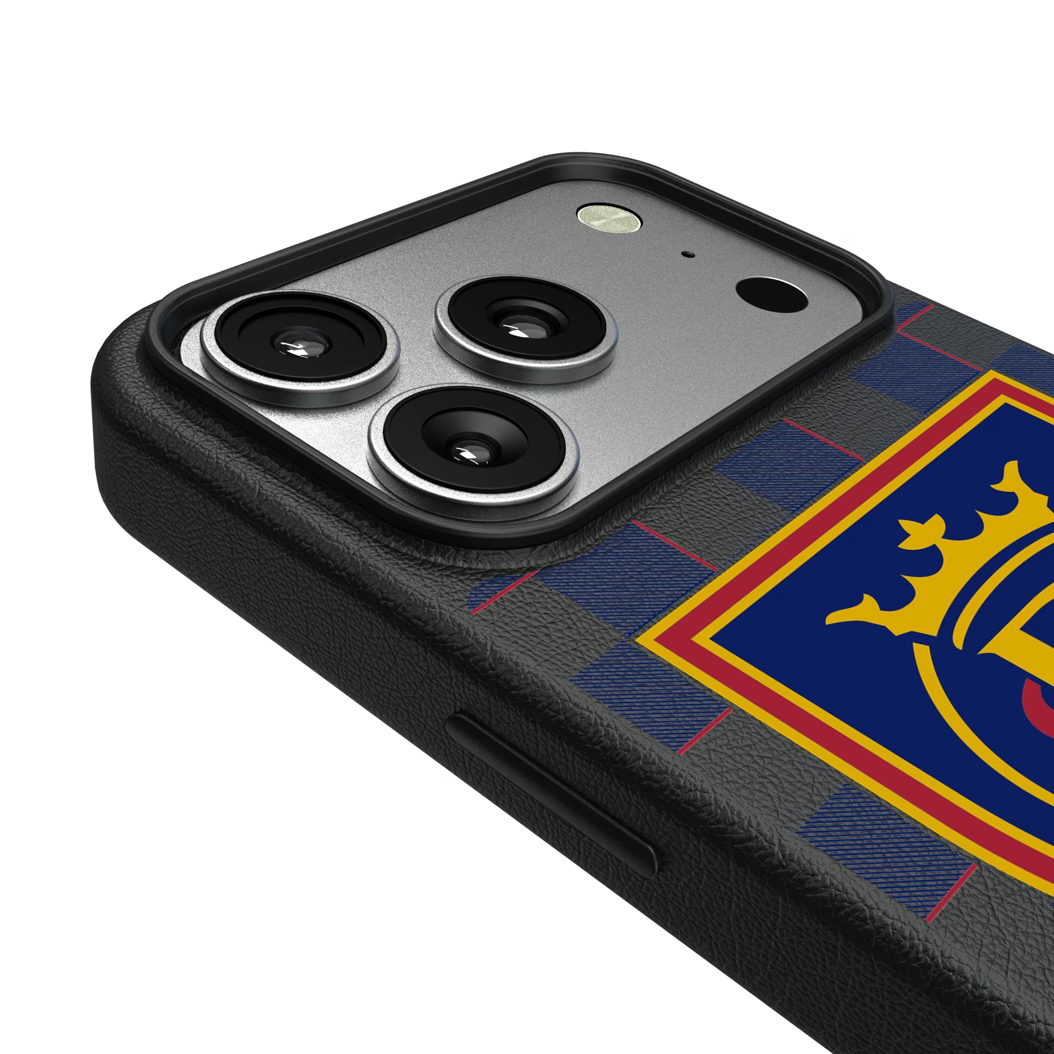 Real Salt Lake Plaid iPhone MagSafe Compatible Phone Case for Apple iPhone - Detail#Device_iPhone 17 Pro