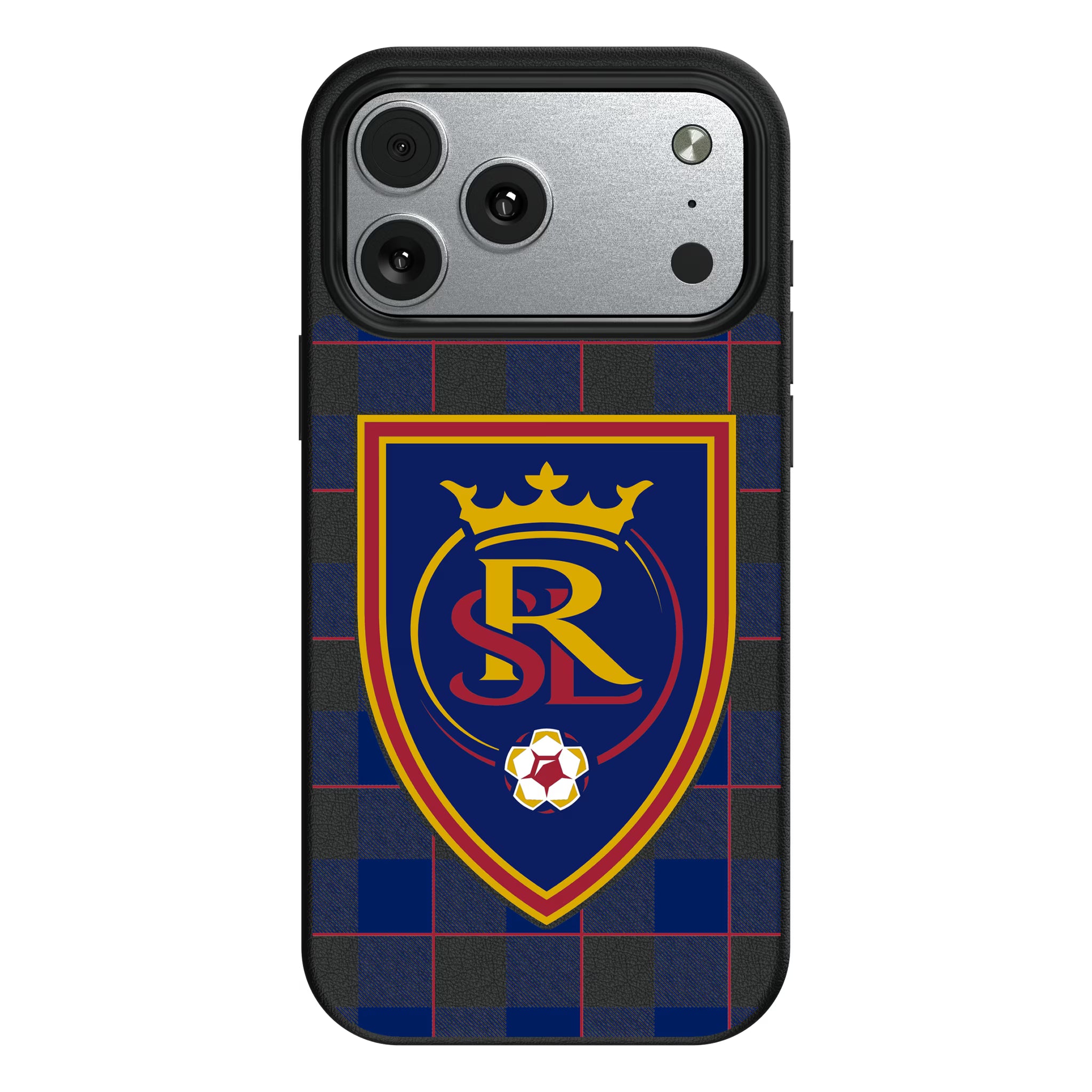Real Salt Lake Plaid iPhone MagSafe Compatible Phone Case for Apple iPhone#Device_iPhone 17 Pro Max