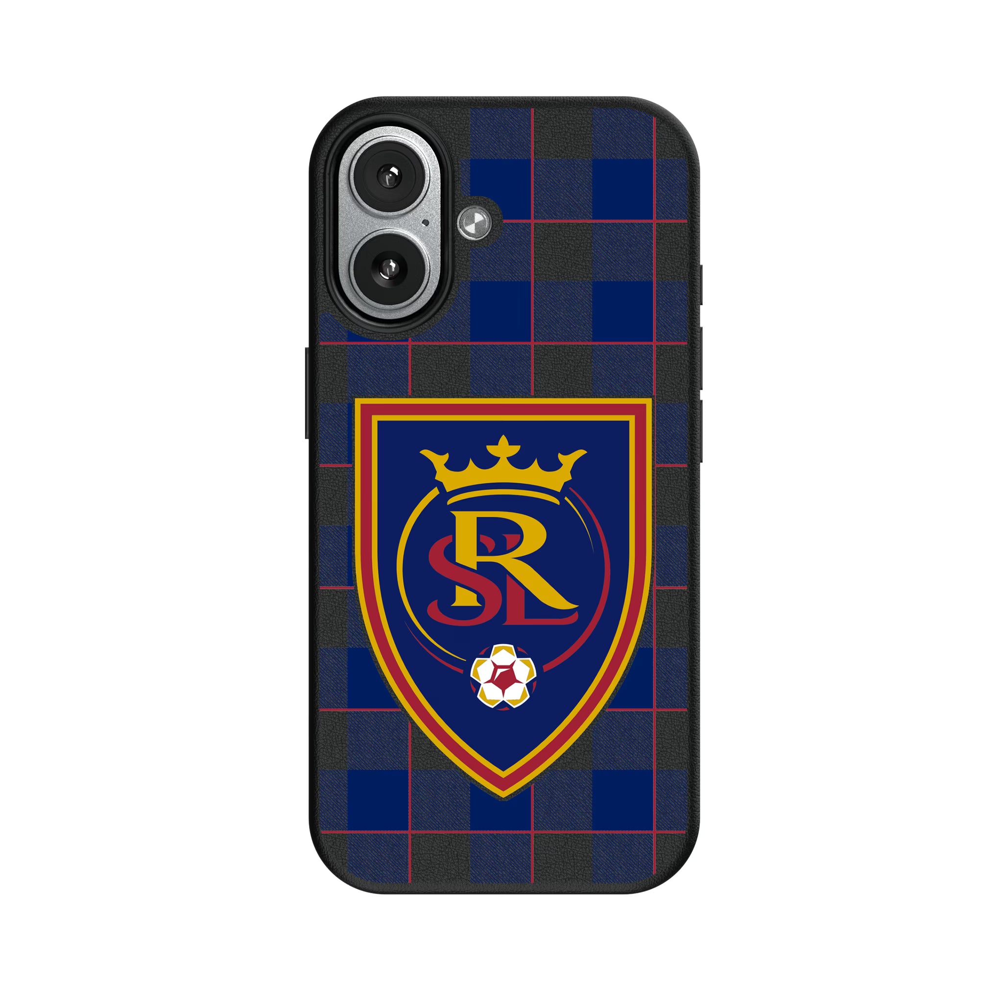 Real Salt Lake Plaid iPhone MagSafe Compatible Phone Case for Apple iPhone#Device_iPhone 17