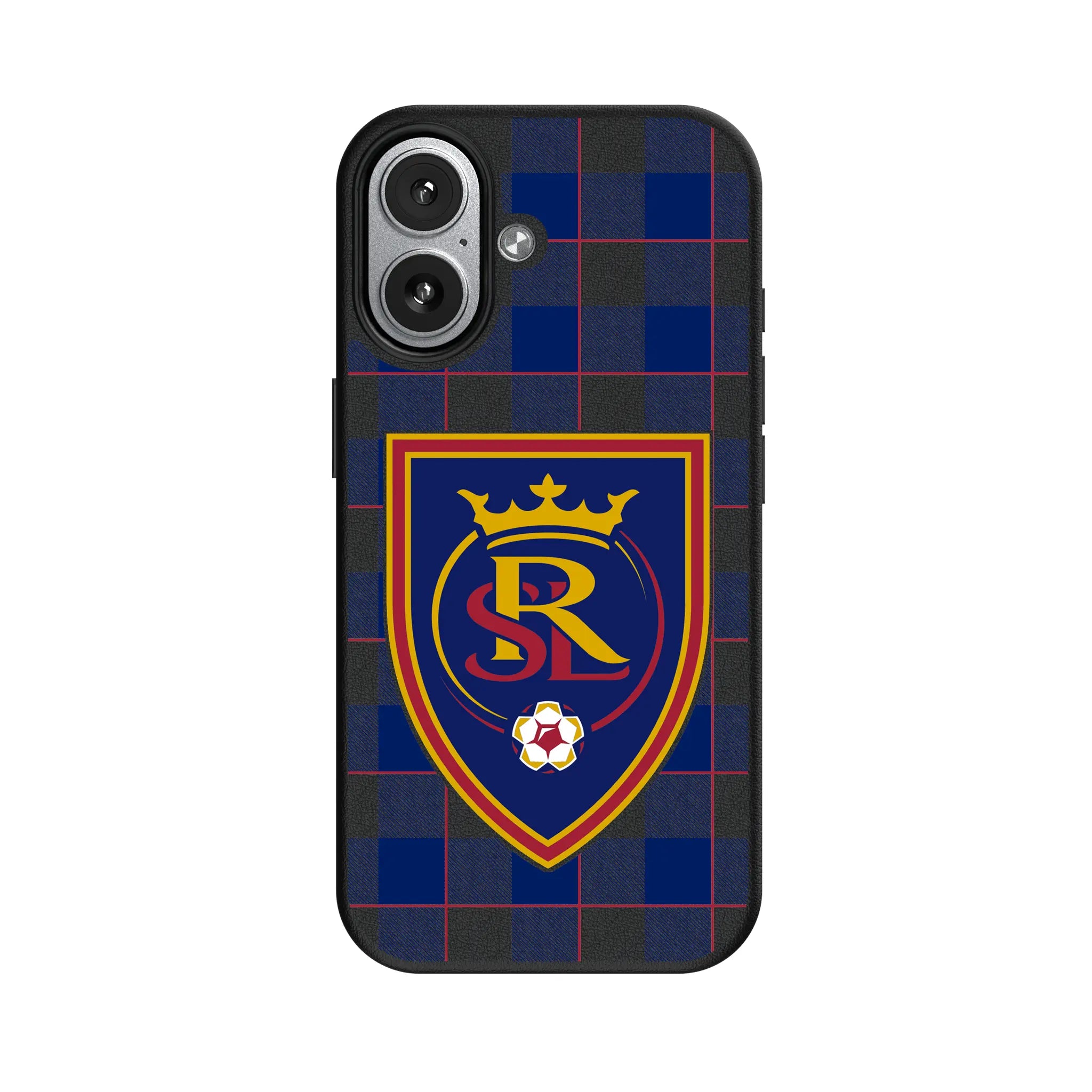 Real Salt Lake Plaid iPhone MagSafe Compatible Phone Case for Apple iPhone#Device_iPhone 17