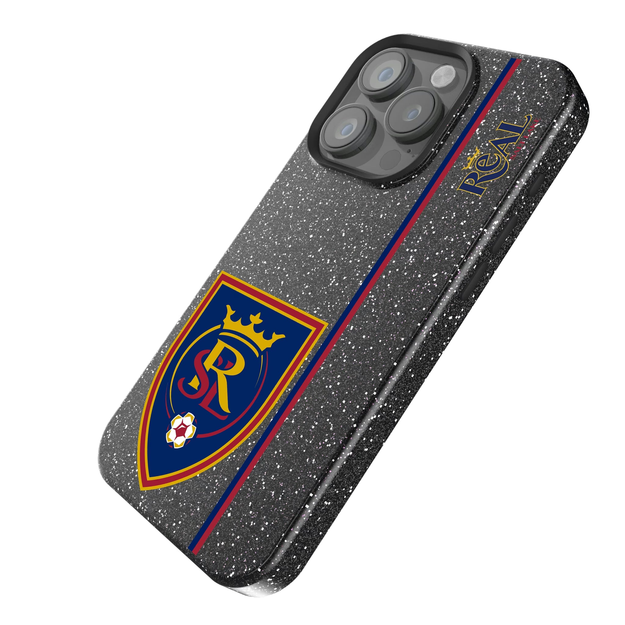 Real Salt Lake Sidebar iPhone Bling Phone Case for Apple iPhone - Isometric View