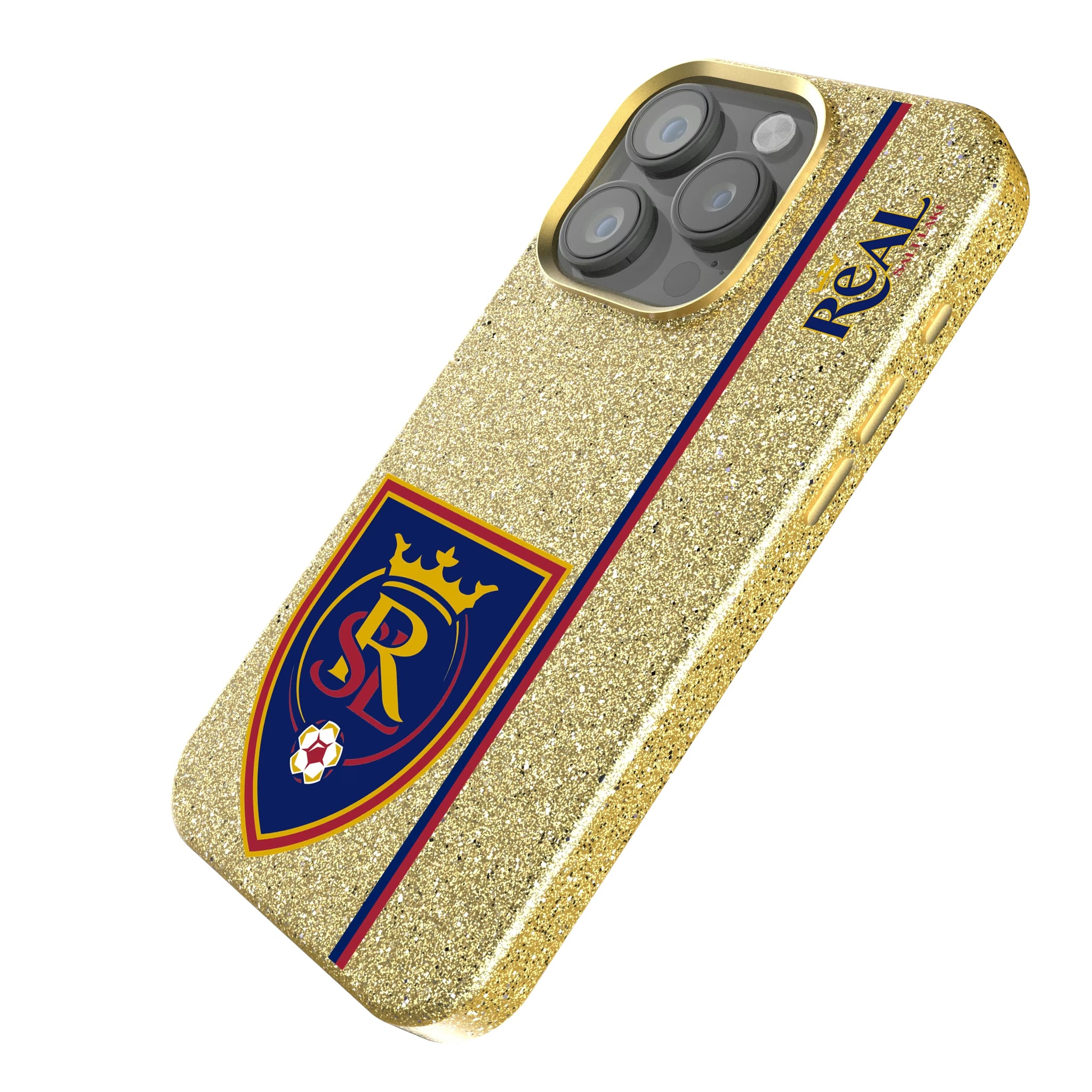 Real Salt Lake Sidebar iPhone Bling Phone Case for Apple iPhone - Isometric View