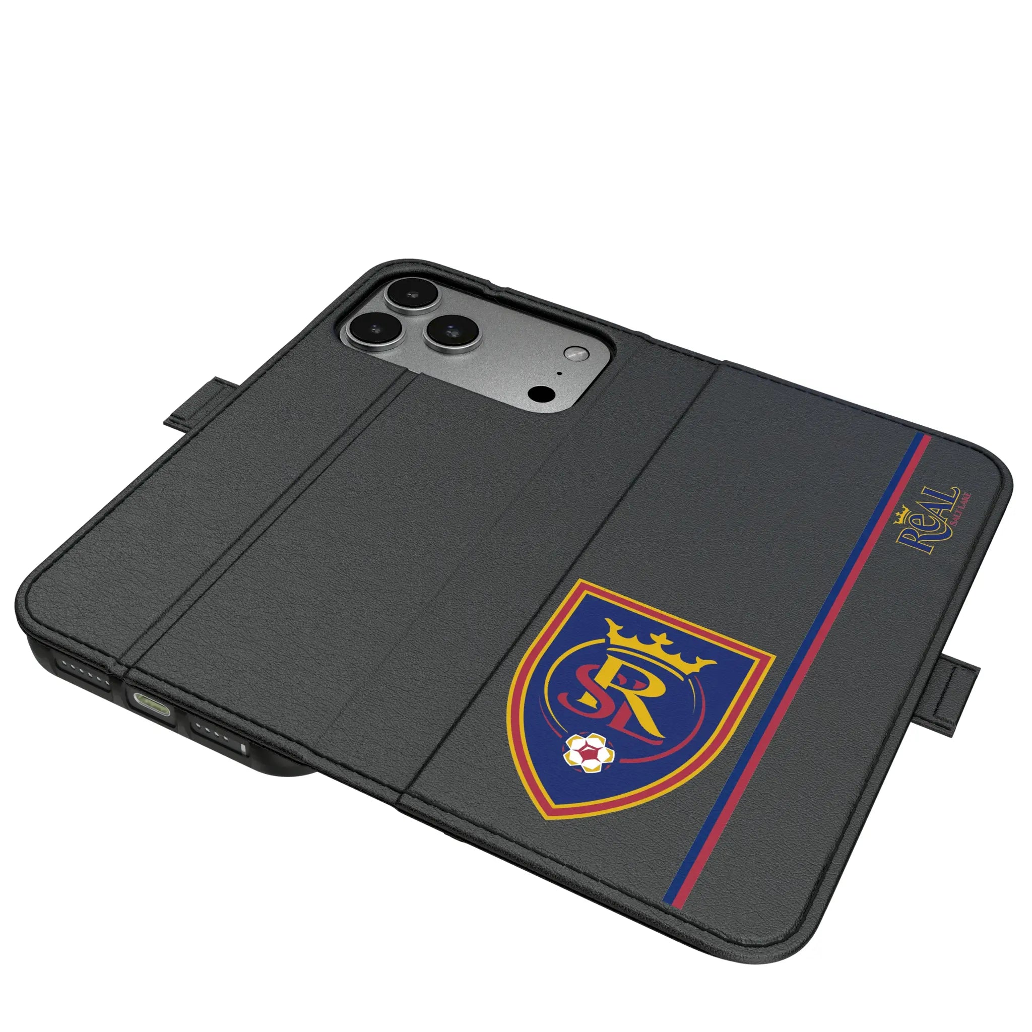 Real Salt Lake Sidebar iPhone Folio Phone Case for Apple iPhone#Device_iPhone 17 Pro Max