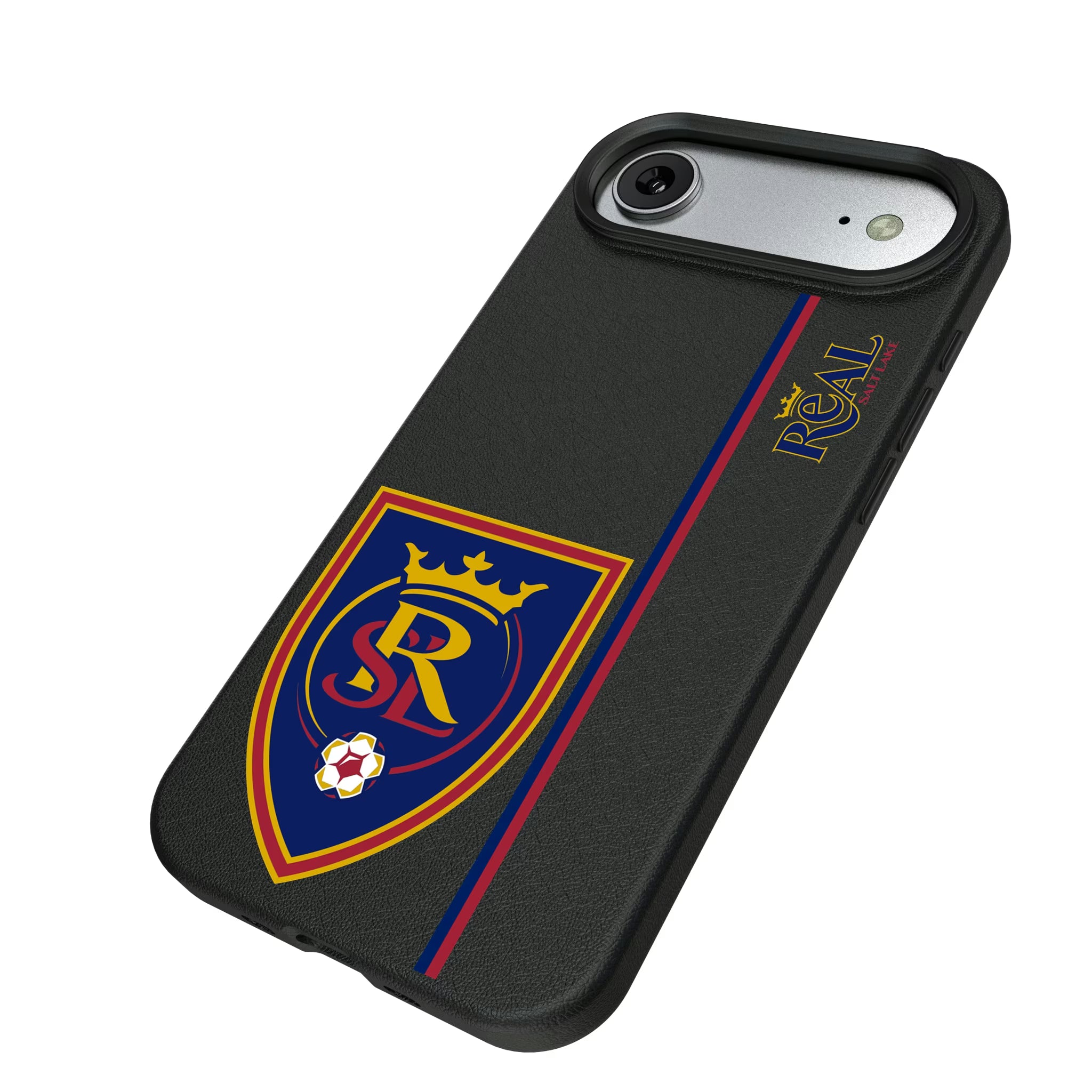 Real Salt Lake Sidebar iPhone MagSafe Compatible Phone Case for Apple iPhone - Isometric View#Device_iPhone Air
