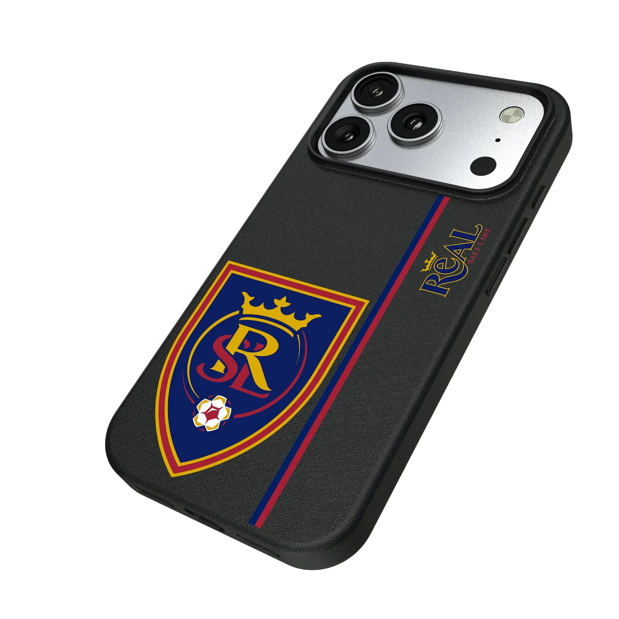 Real Salt Lake Sidebar iPhone MagSafe Compatible Phone Case for Apple iPhone - Isometric View#Device_iPhone 17 Pro
