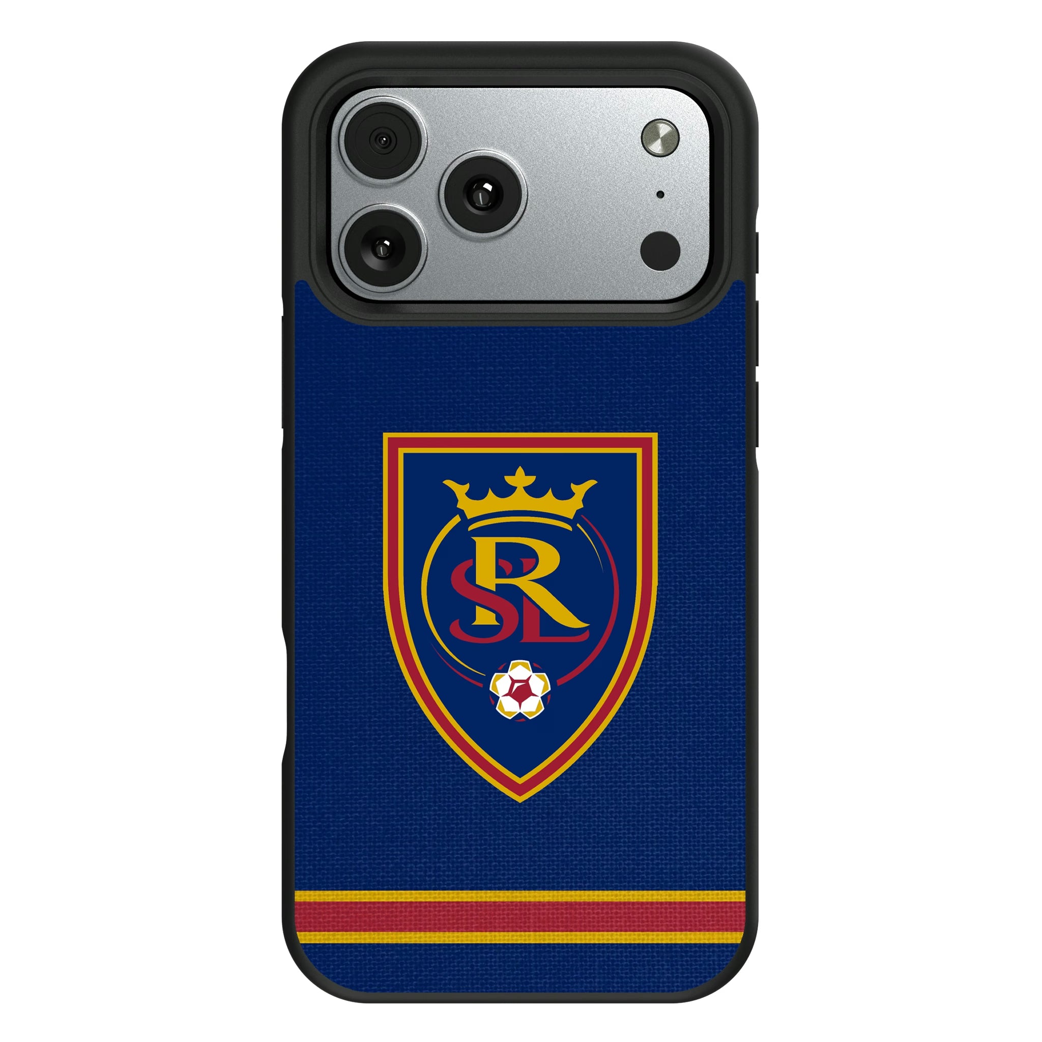 Real Salt Lake Stripe iPhone Bump Phone Case for Apple iPhone#Device_iPhone 17 Pro Max