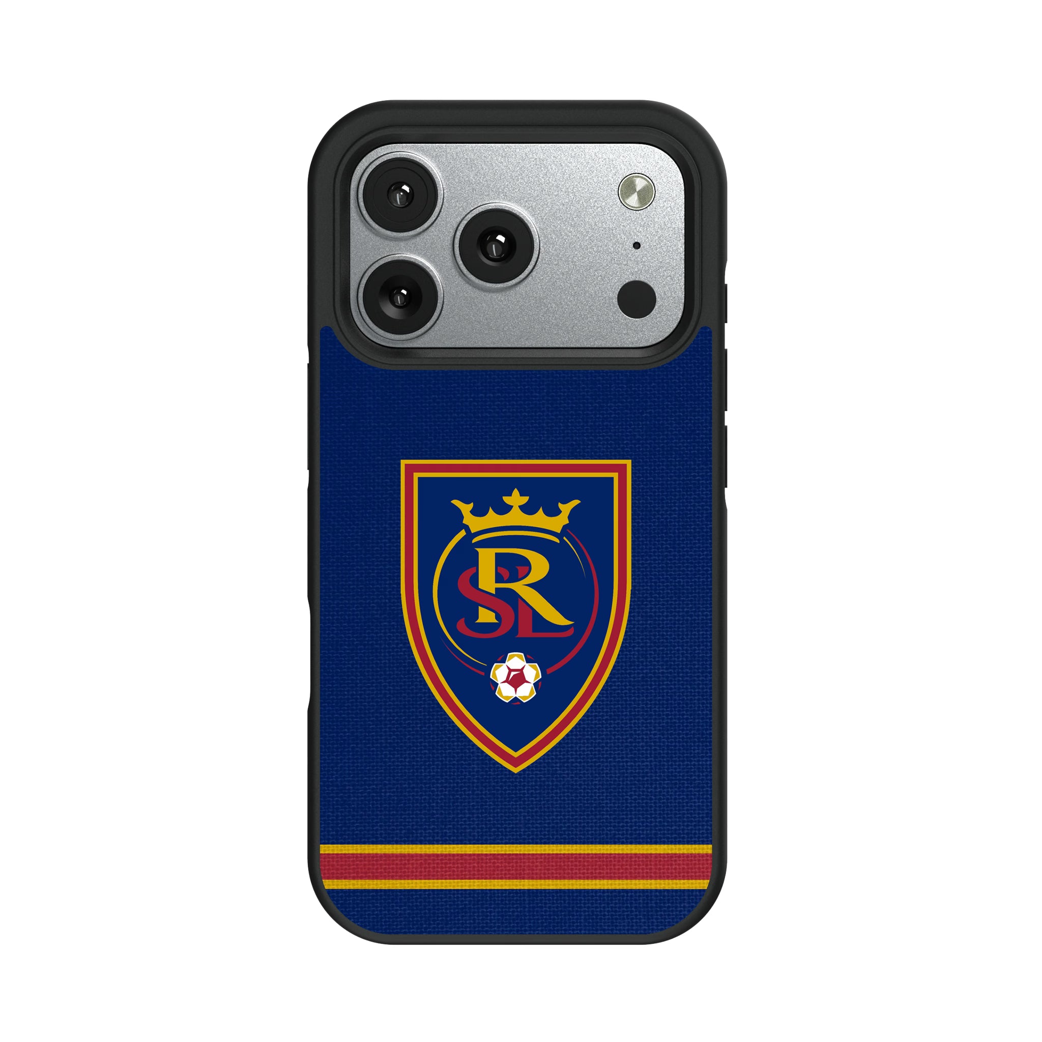 Real Salt Lake Stripe iPhone Bump Phone Case for Apple iPhone#Device_iPhone 17 Pro