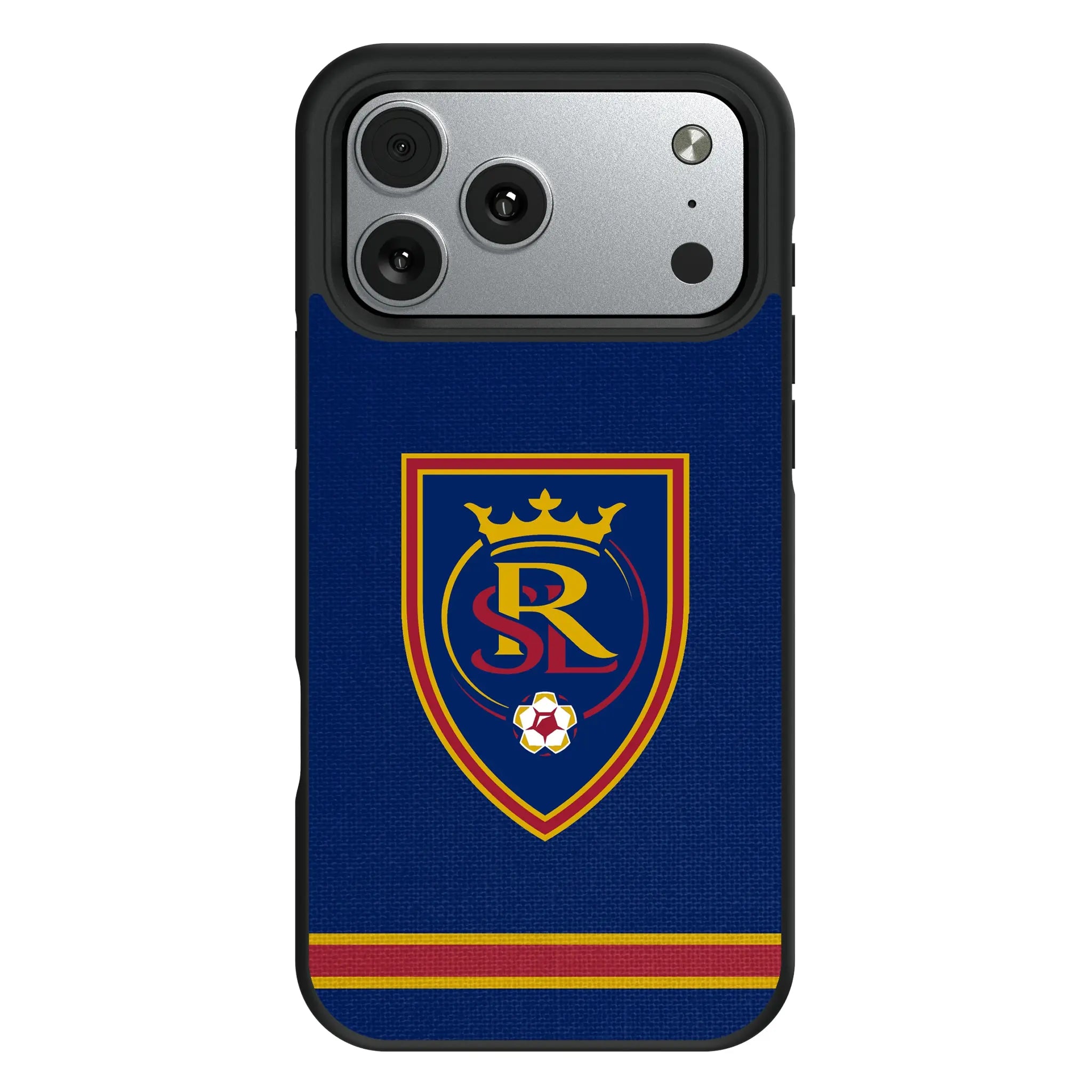 Real Salt Lake Stripe iPhone Bump Phone Case for Apple iPhone#Device_iPhone 17 Pro Max