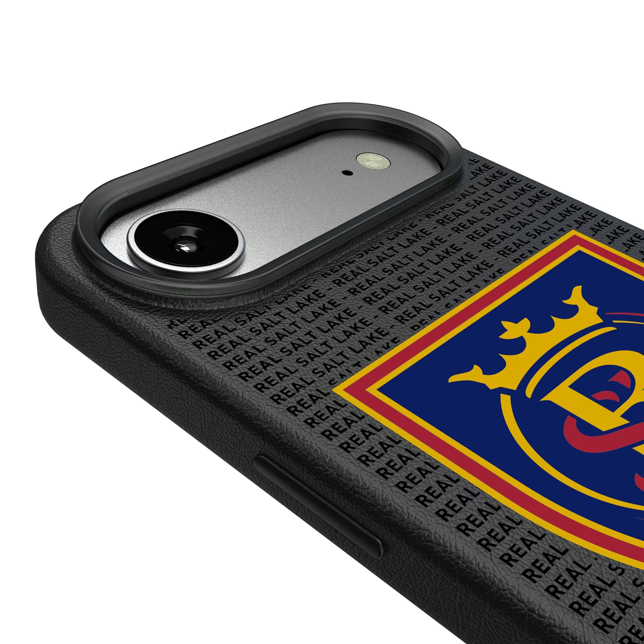 Real Salt Lake Text Backdrop iPhone MagSafe Compatible Phone Case for Apple iPhone - Detail#Device_iPhone Air